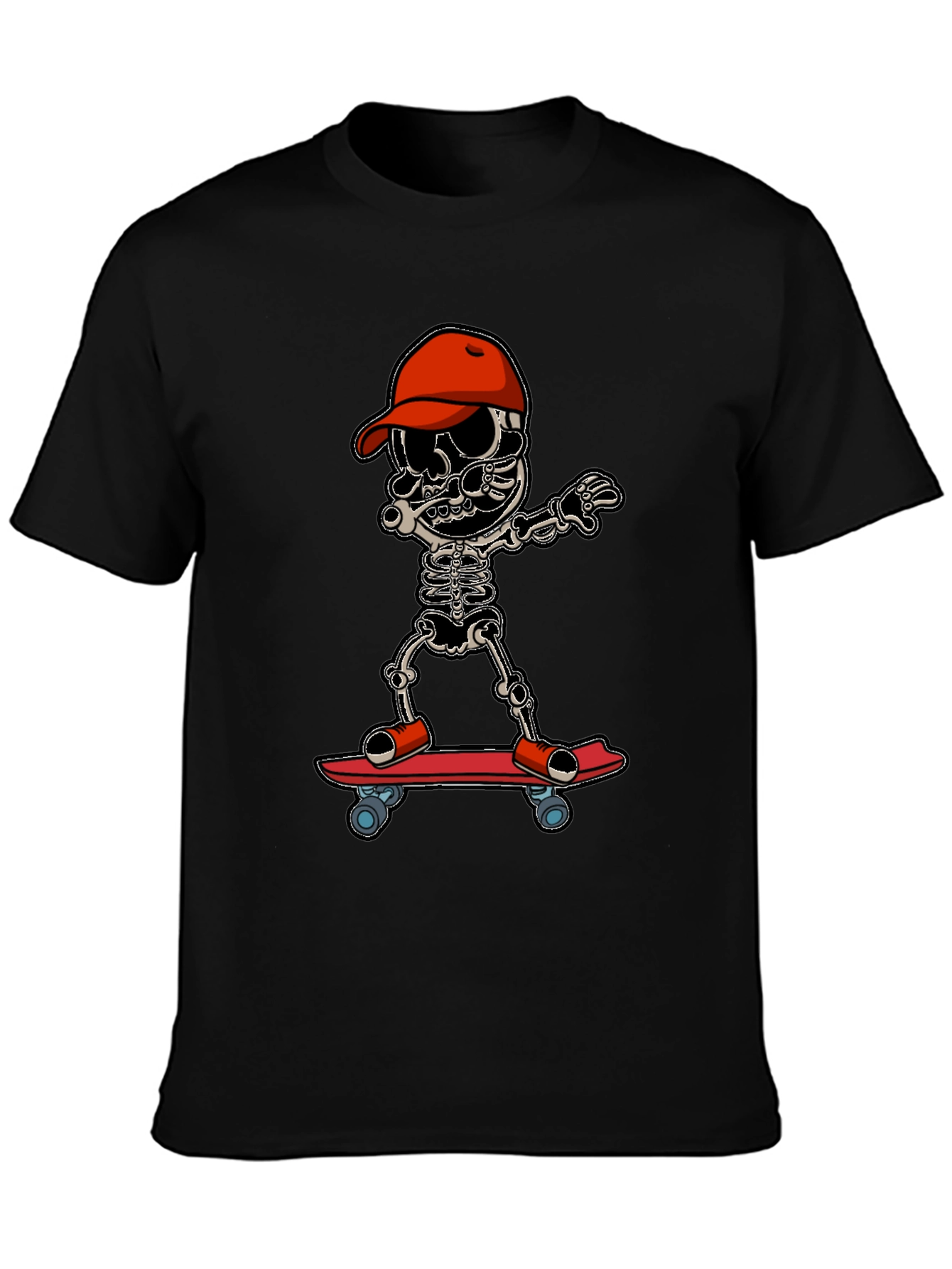 Skateboarding Skeleton T-Shirt