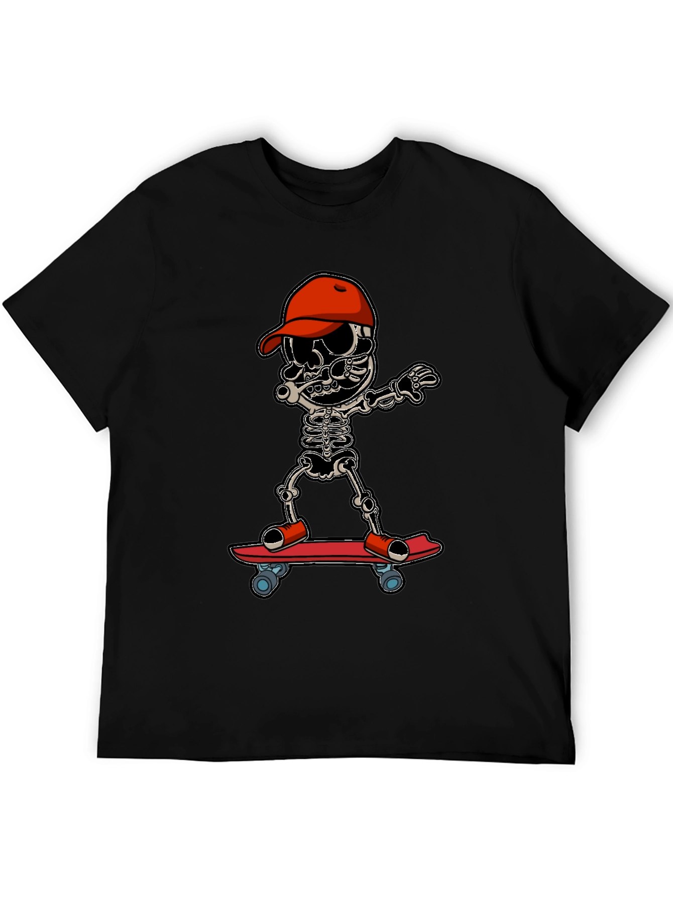 Skateboarding Skeleton T-Shirt