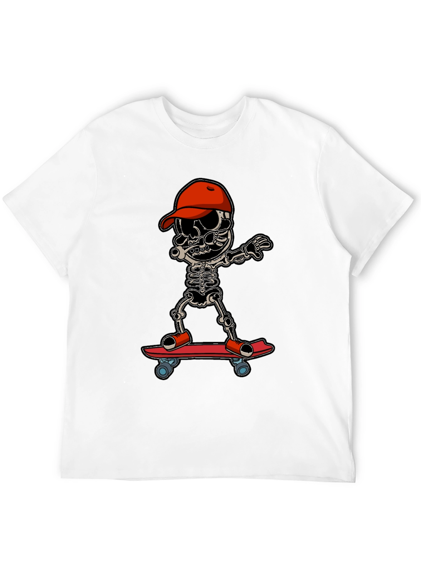 Skateboarding Skeleton T-Shirt