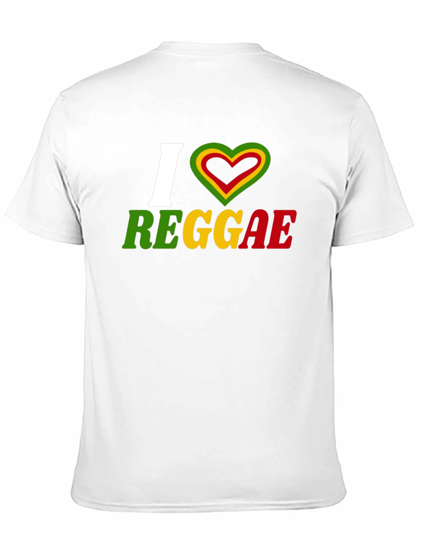 I Love Reggae Graphic T-Shirt