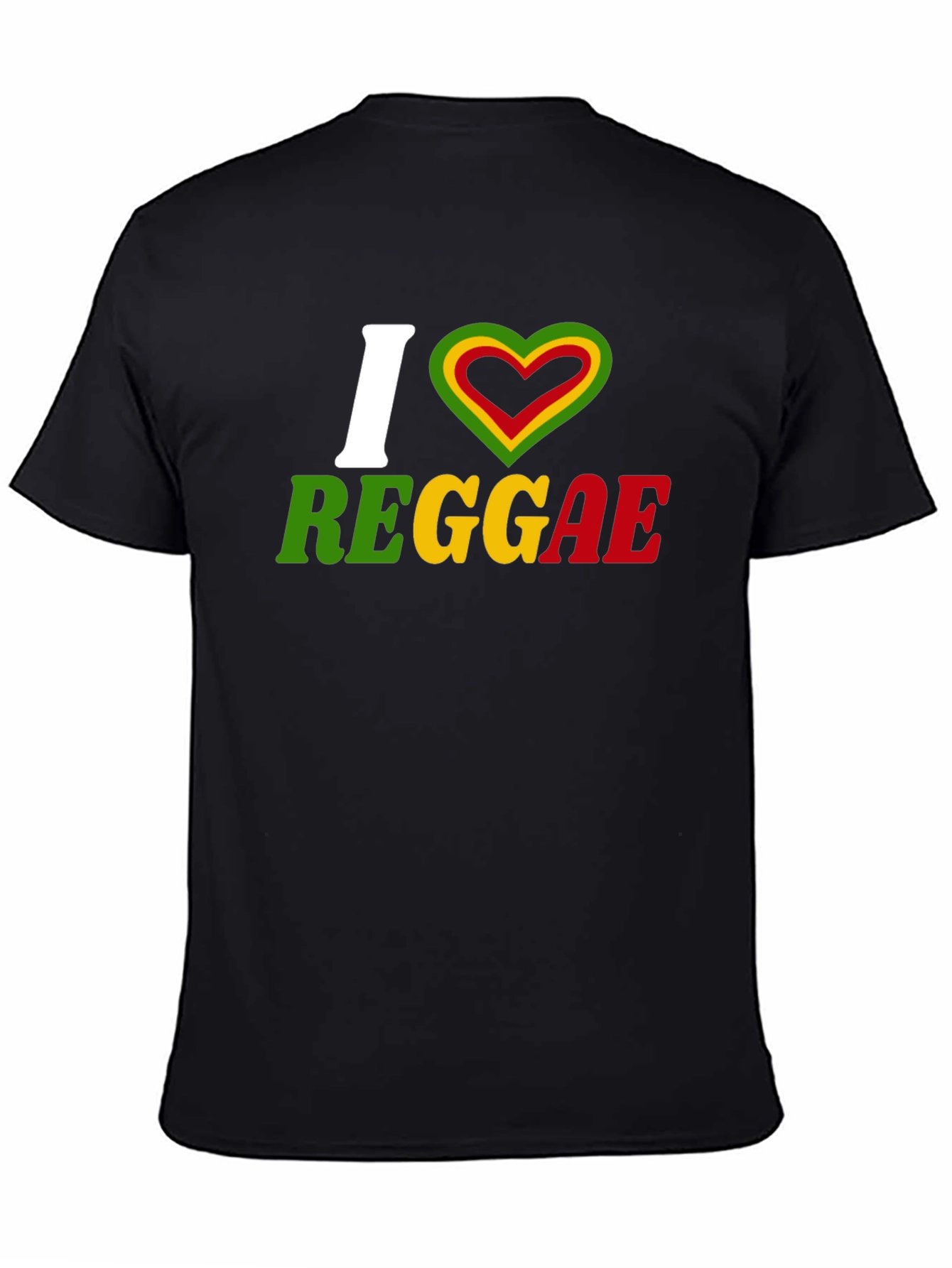I Love Reggae Graphic T-Shirt
