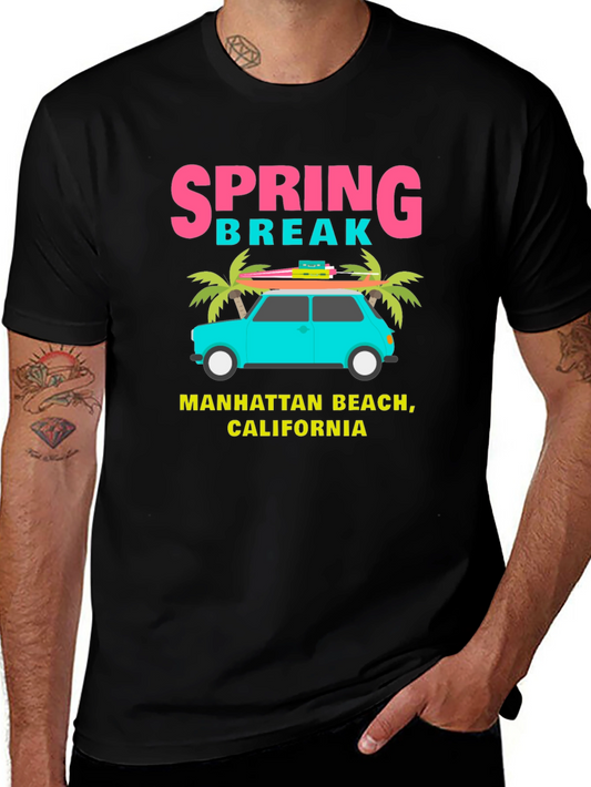 Spring Break Manhattan Beach California T-Shirt
