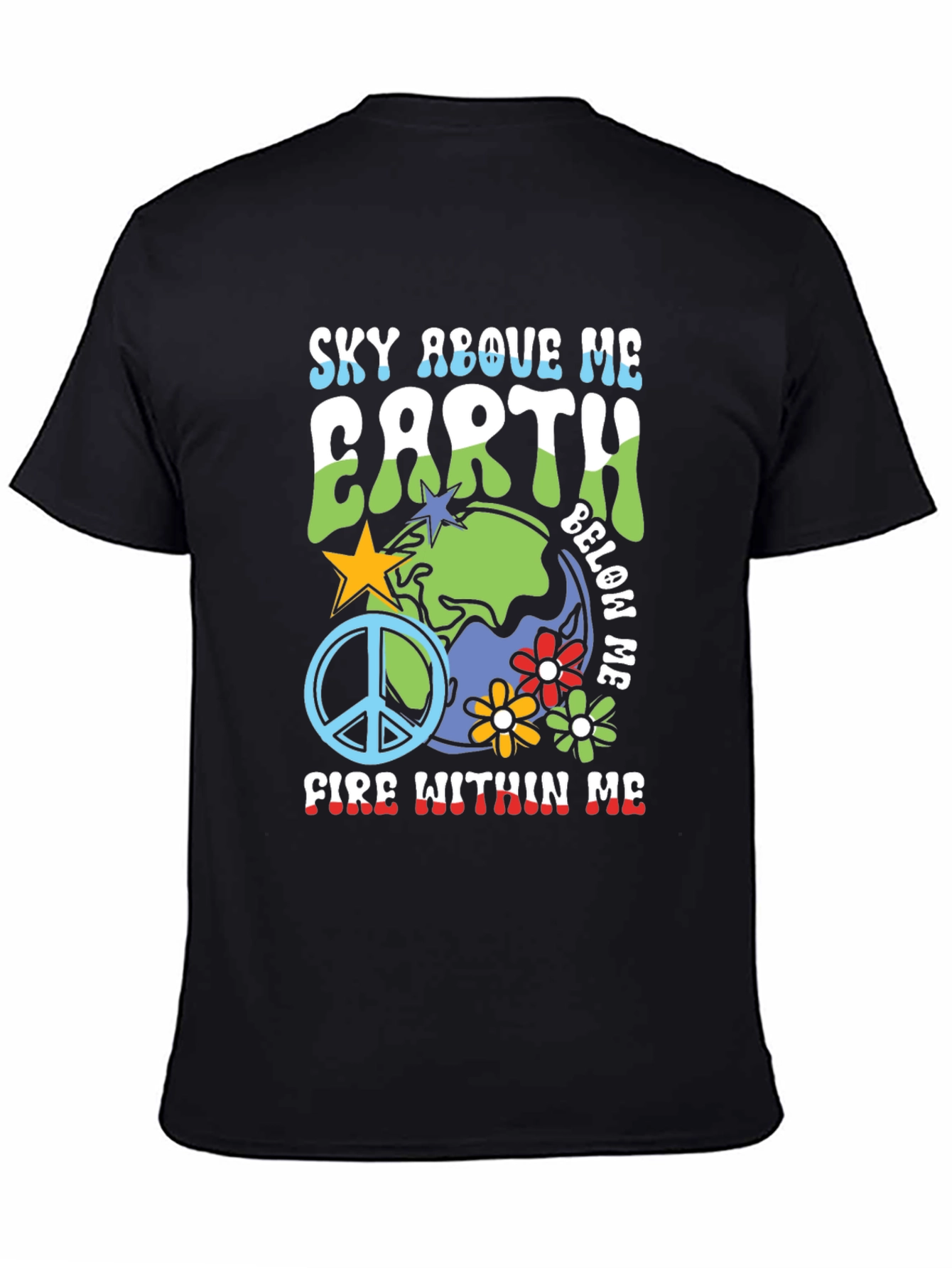 Sky Above Earth Below Graphic Tee