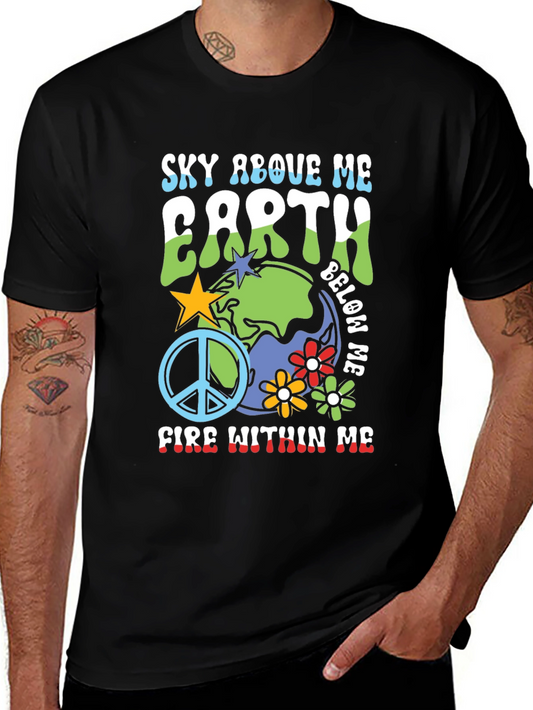 Sky Above Earth Below Graphic Tee