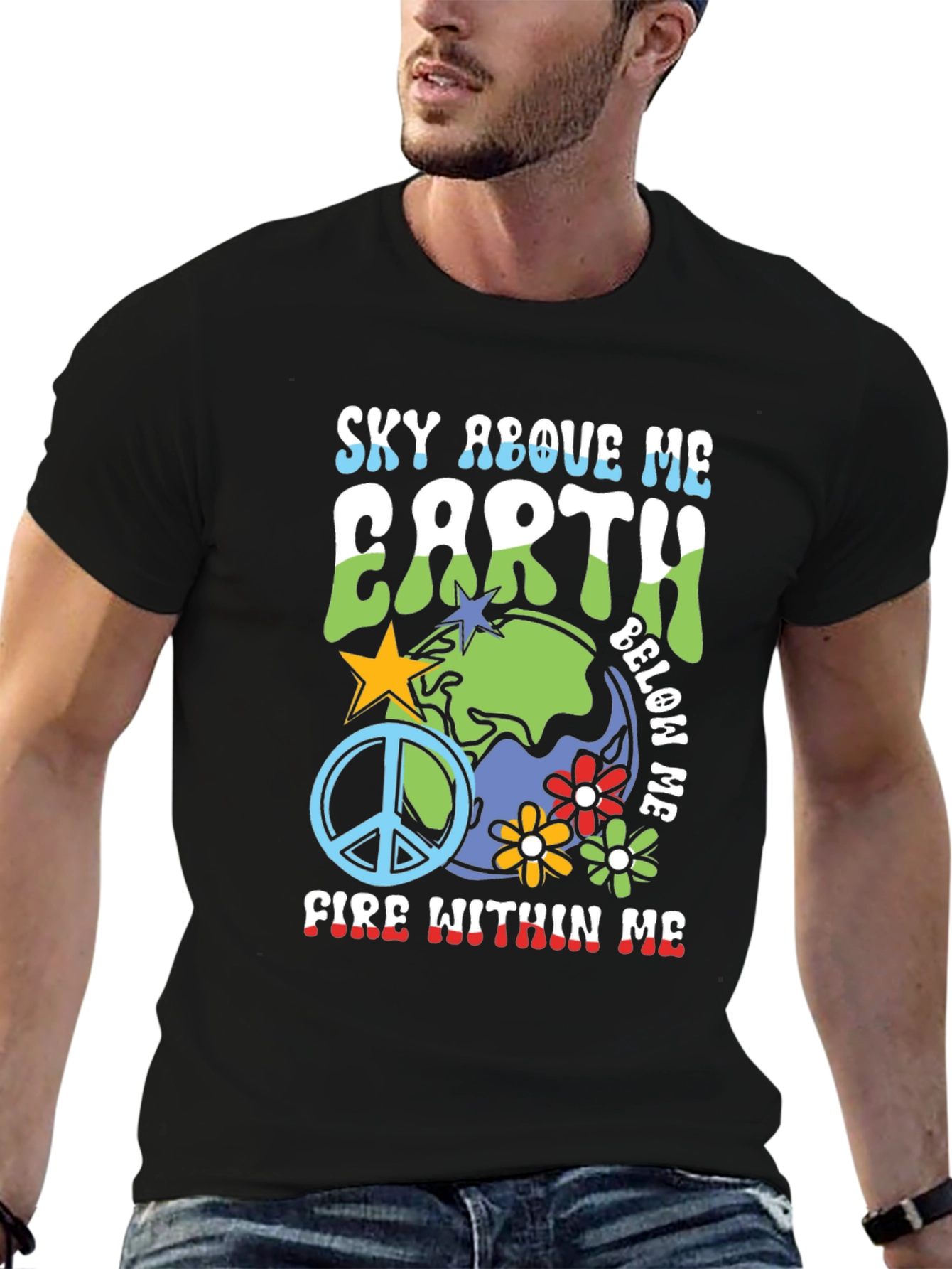 Sky Above Earth Below Graphic Tee