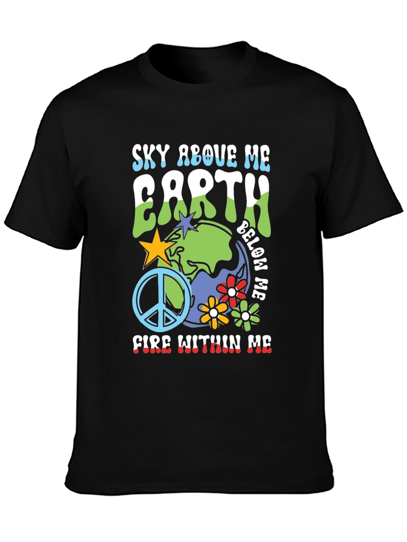 Sky Above Earth Below Graphic Tee