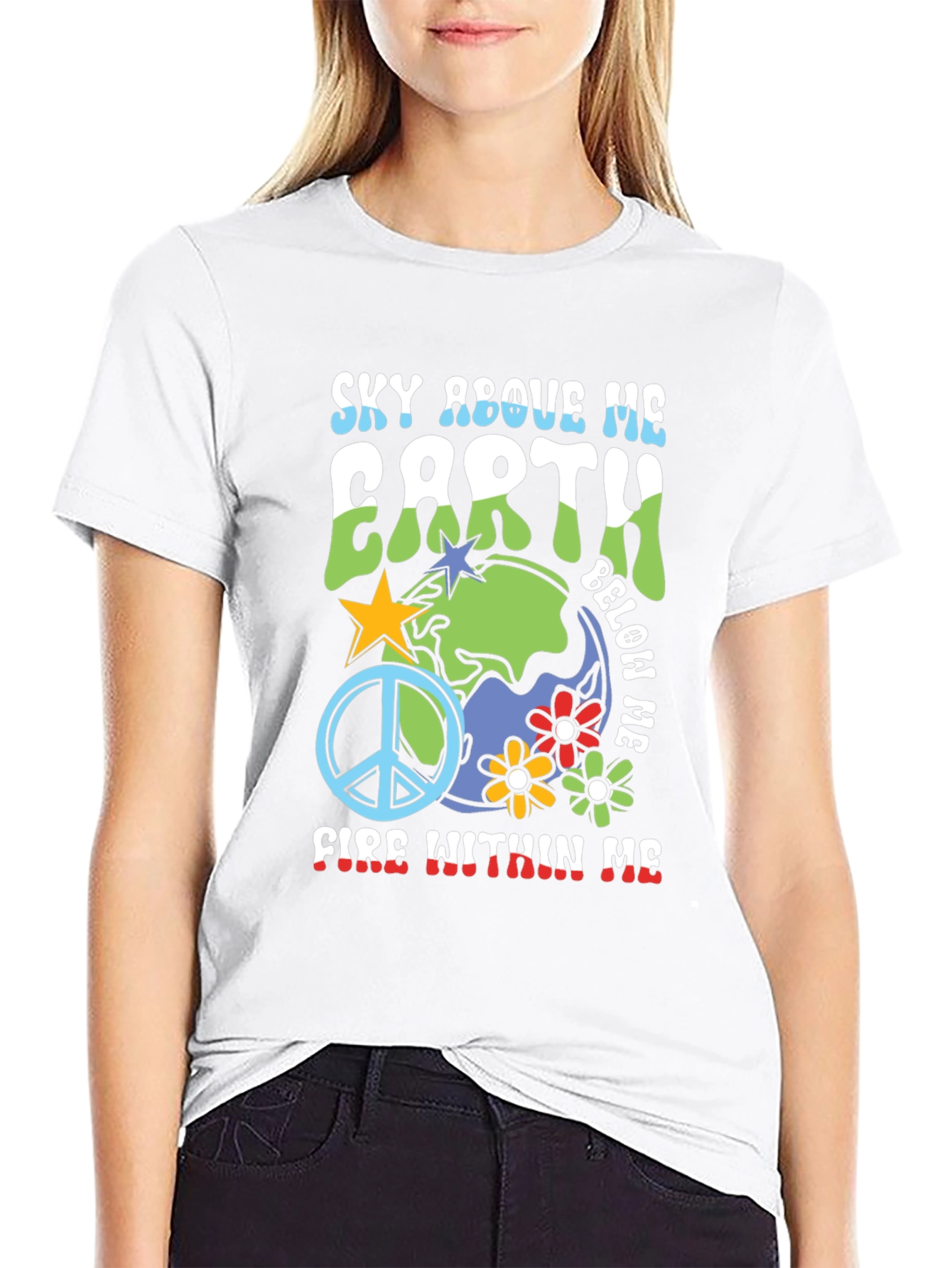 Sky Above Earth Below Graphic Tee