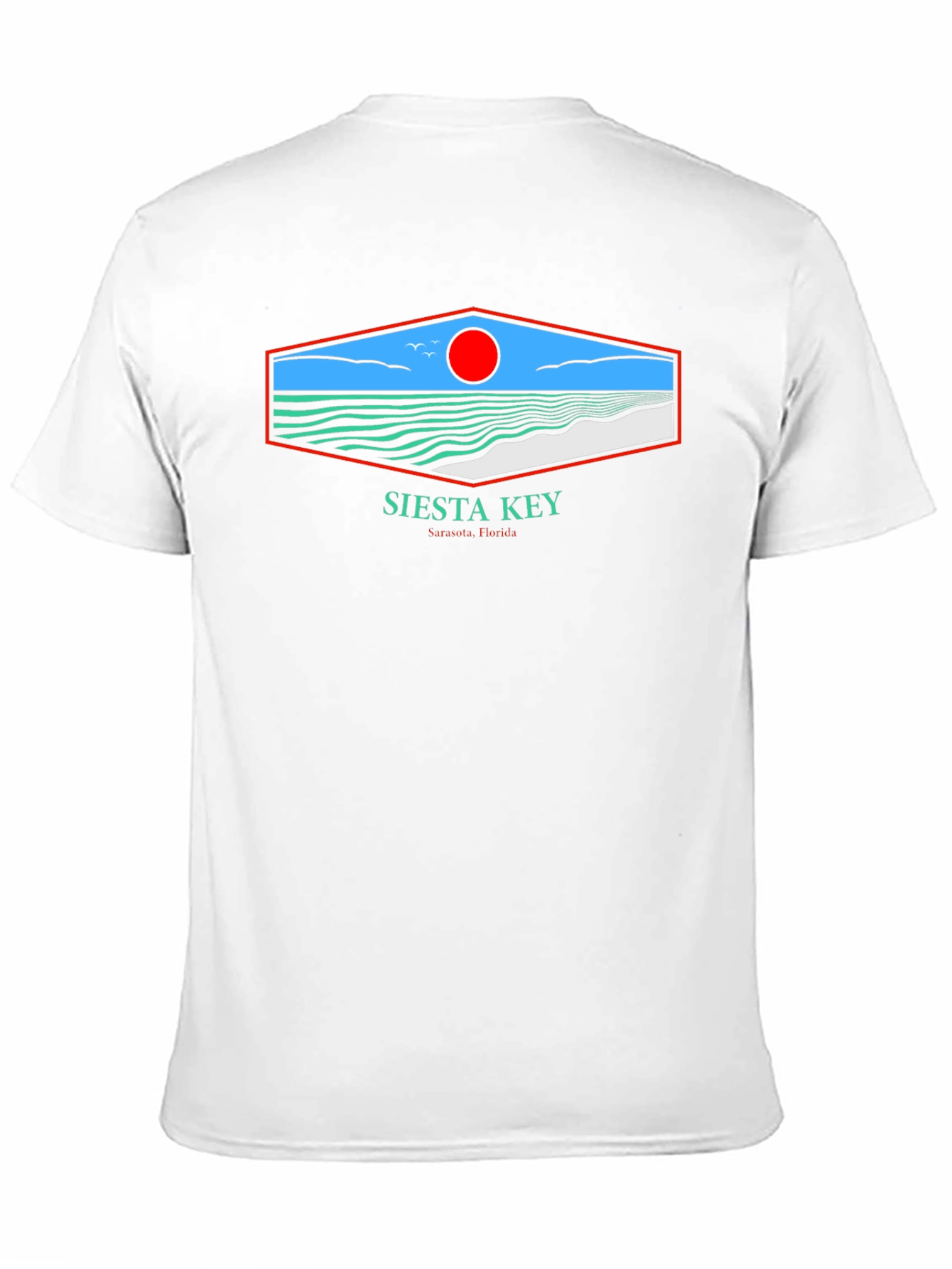 Siesta Key Florida Graphic T-Shirt