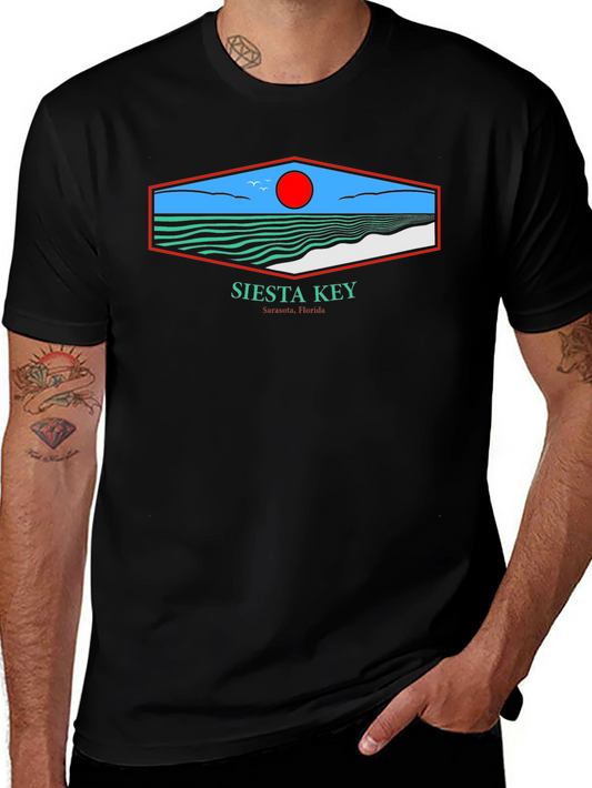 Siesta Key Florida Graphic T-Shirt