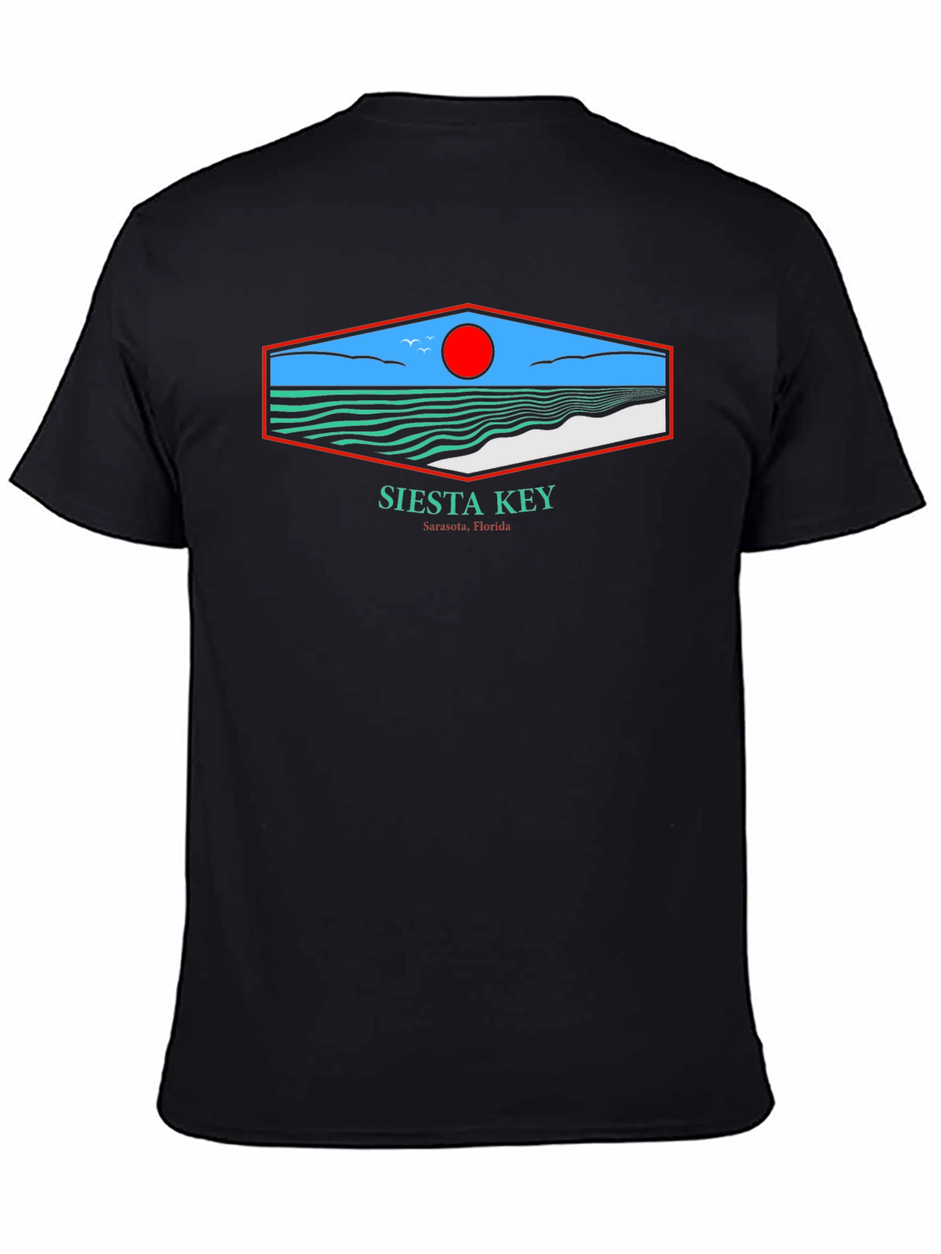 Siesta Key Florida Graphic T-Shirt