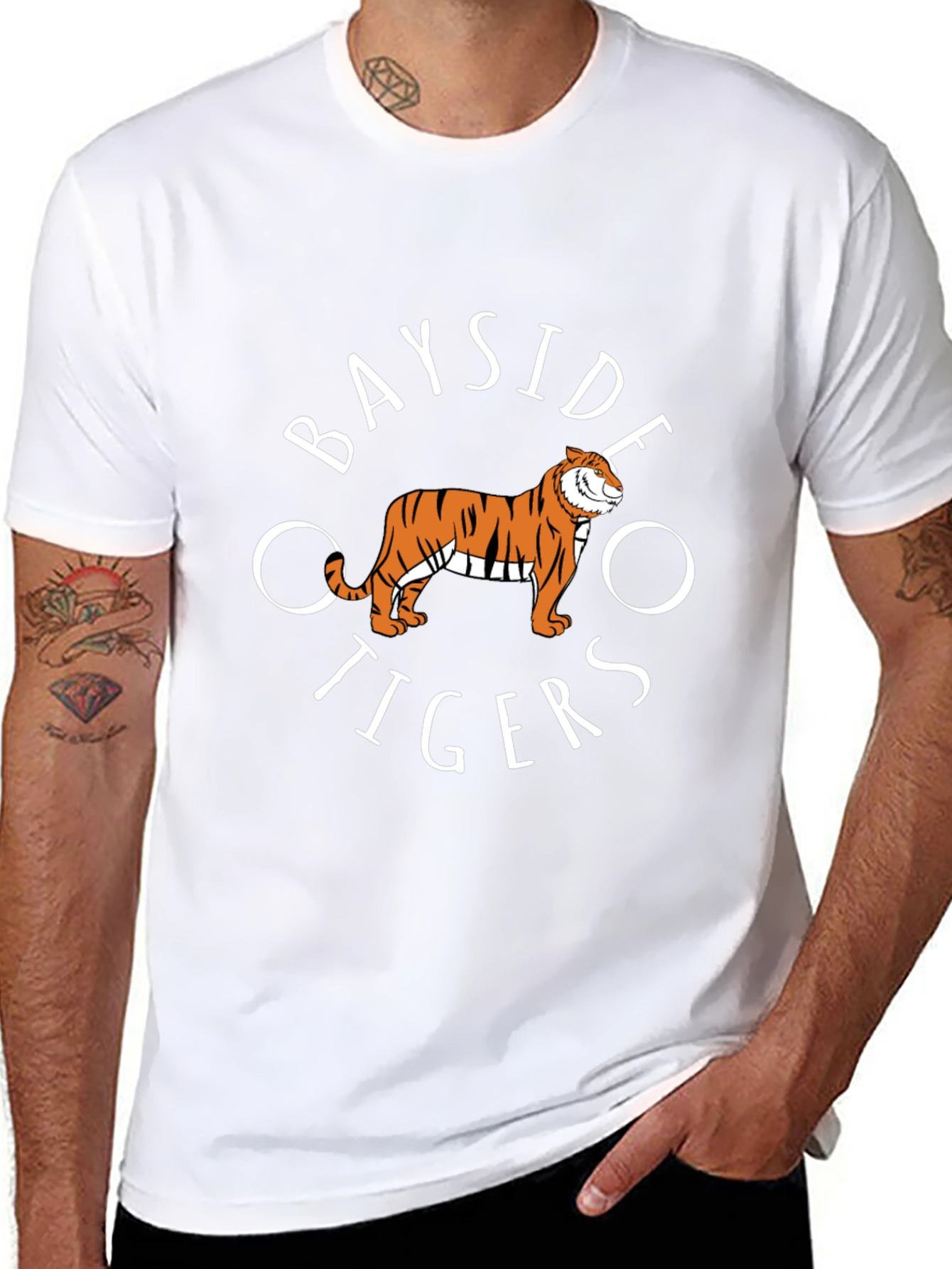Bayside Tigers Graphic T-Shirt