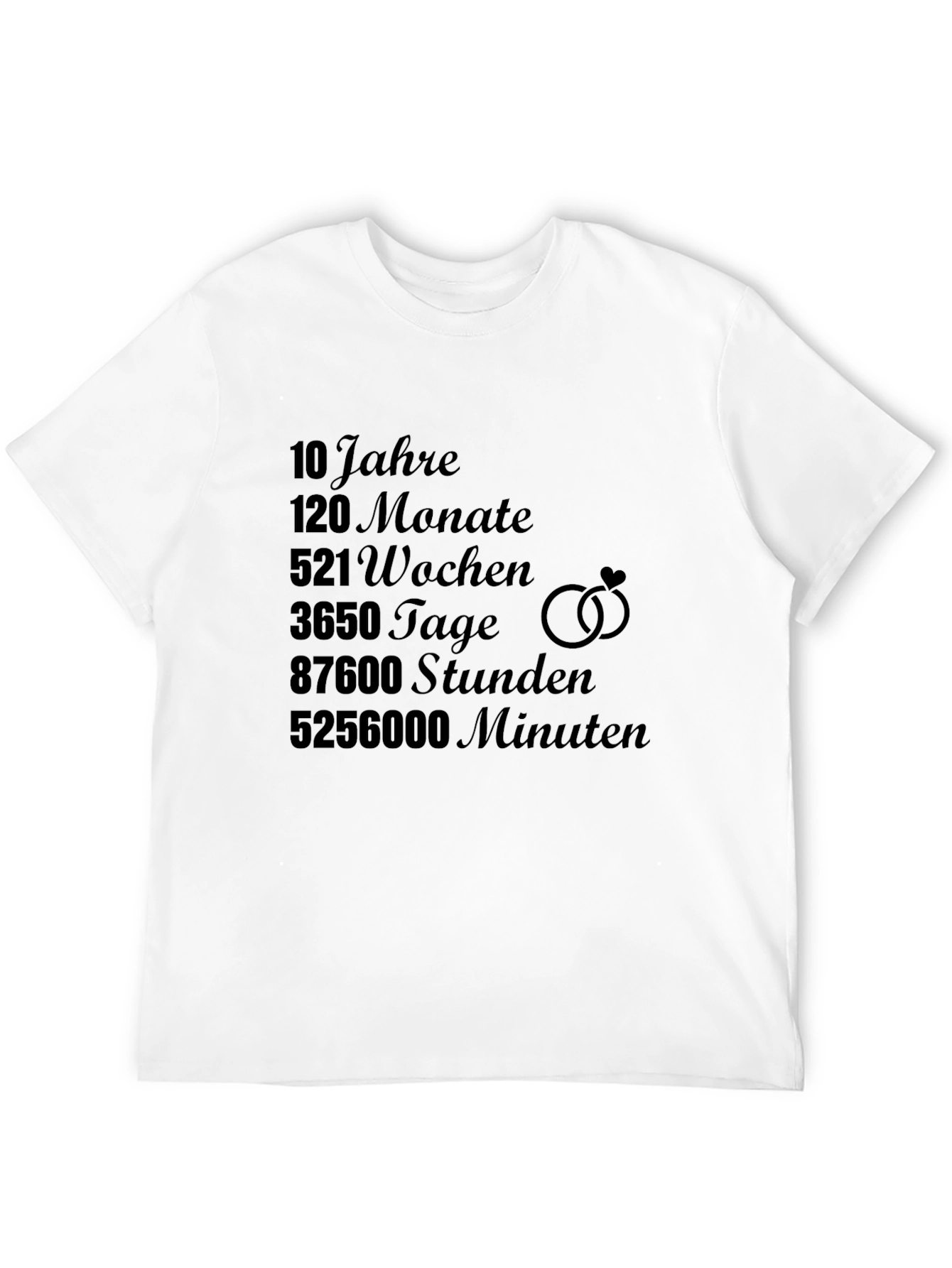 10 Year Anniversary T-Shirt - Black