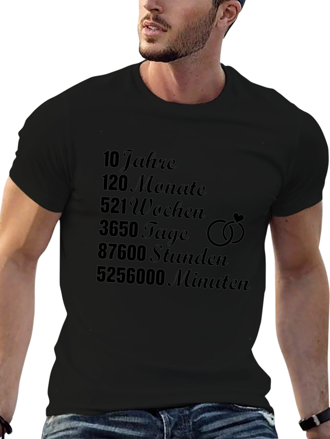 10 Year Anniversary T-Shirt - Black