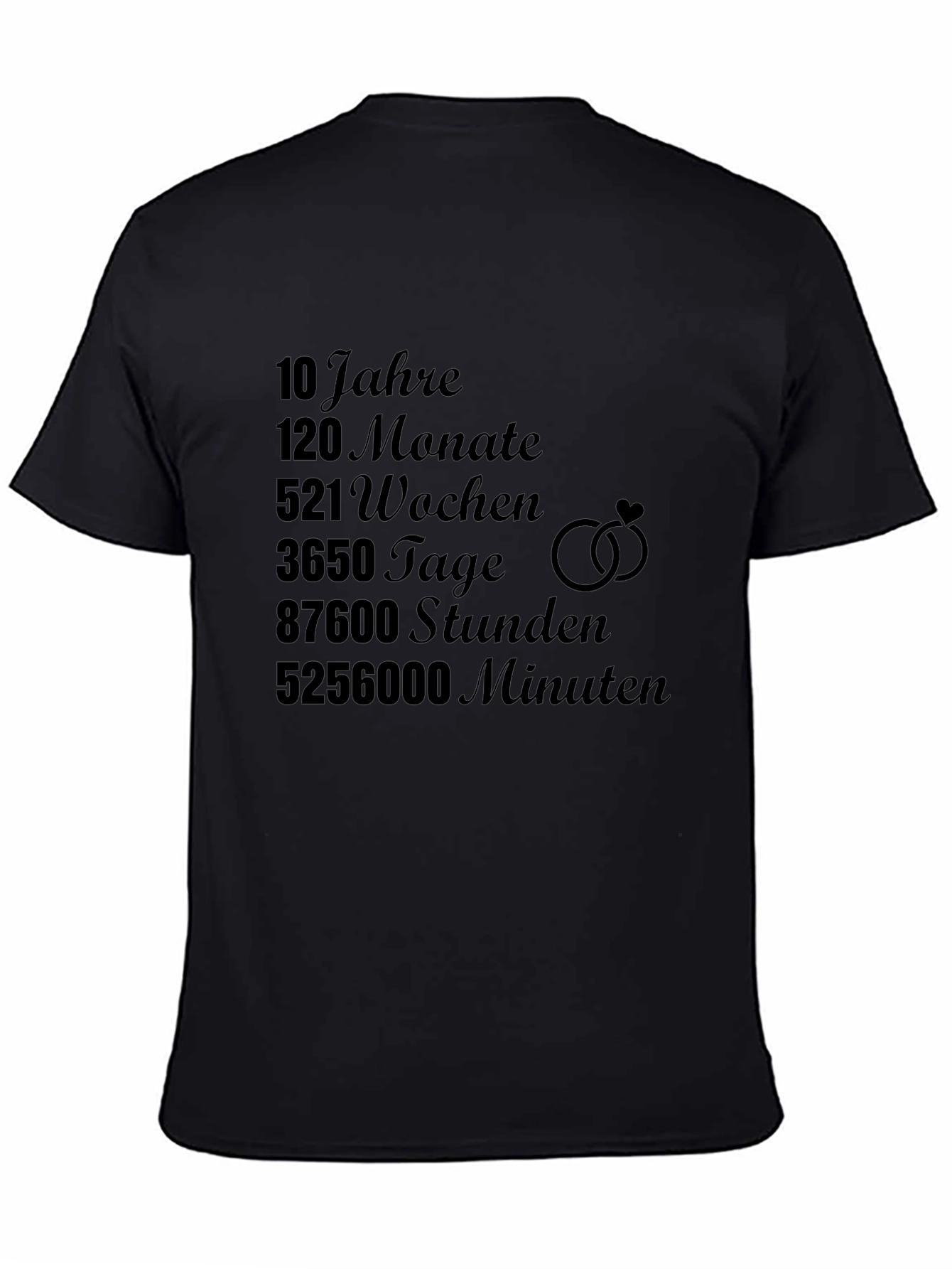 10 Year Anniversary T-Shirt - Black