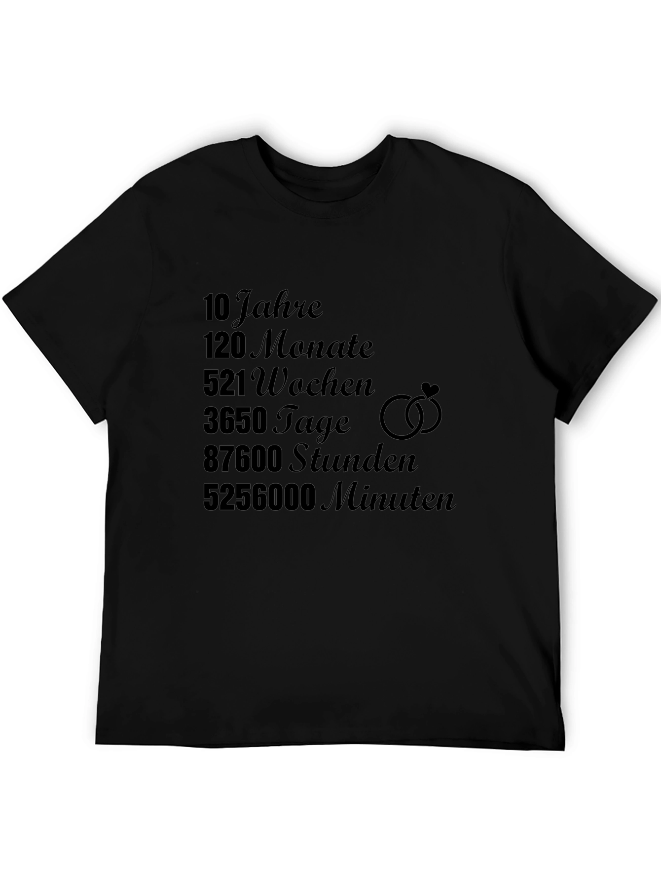 10 Year Anniversary T-Shirt - Black