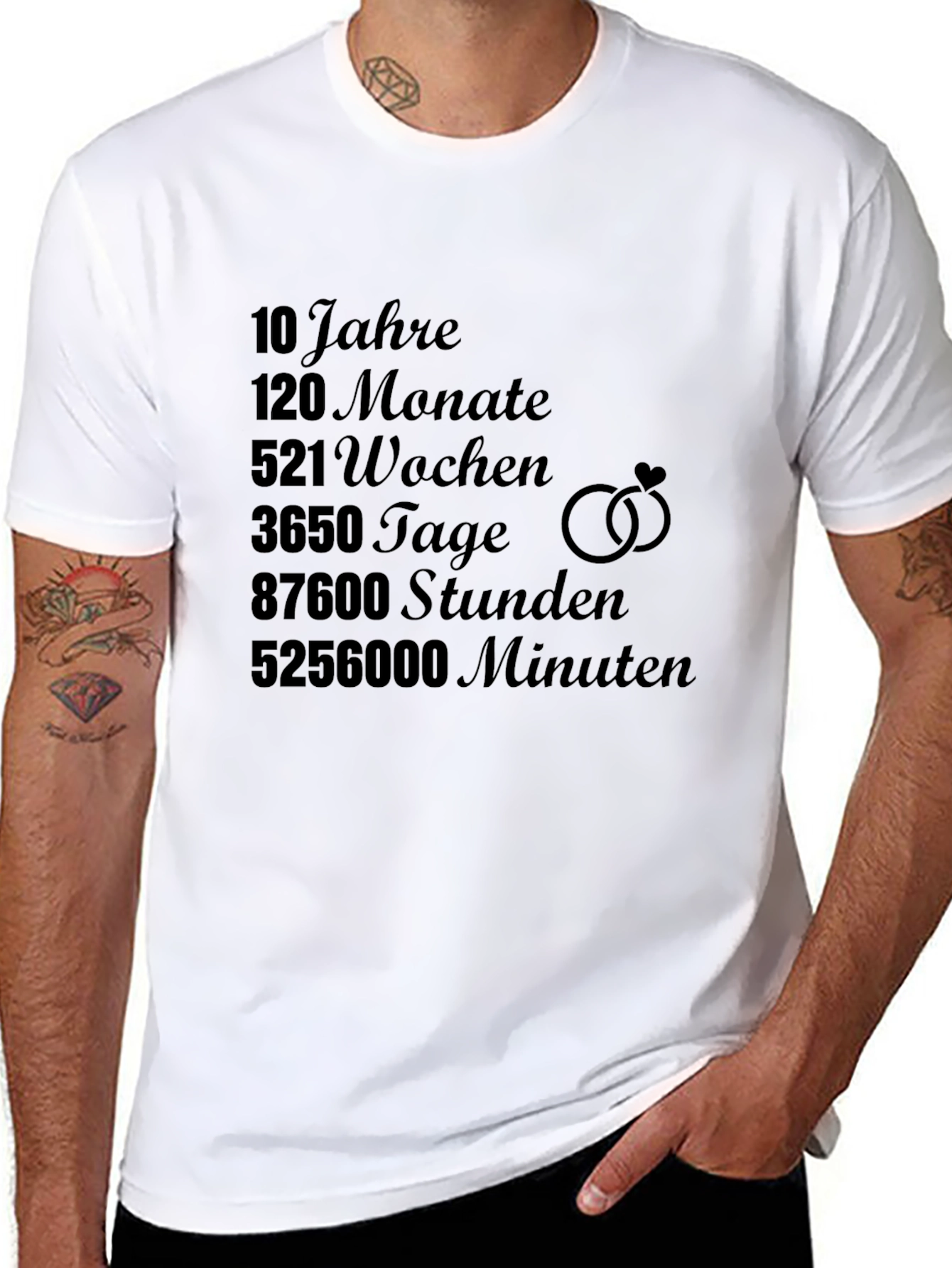 10 Year Anniversary T-Shirt - Black