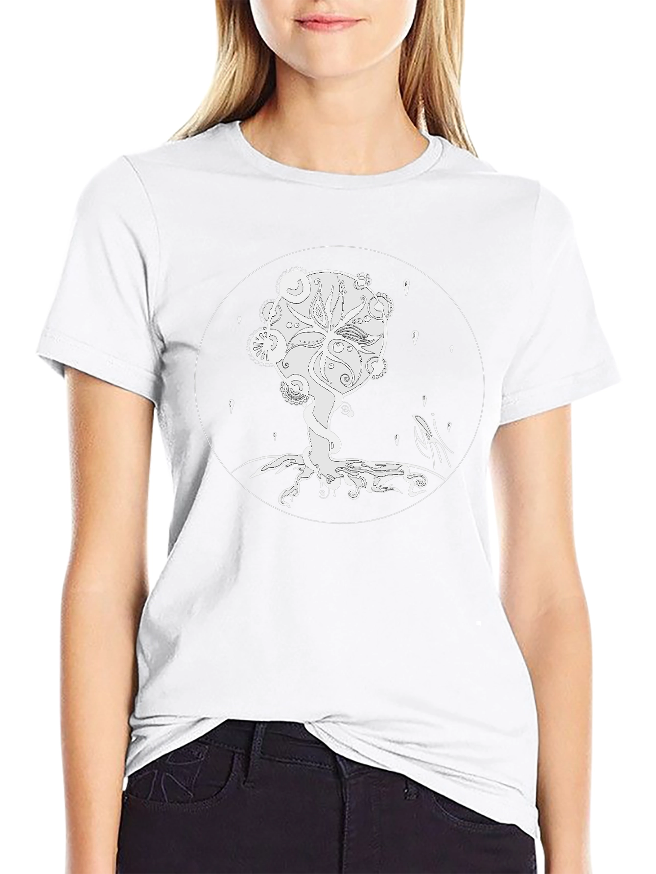 Tree of Life Black Graphic Tee