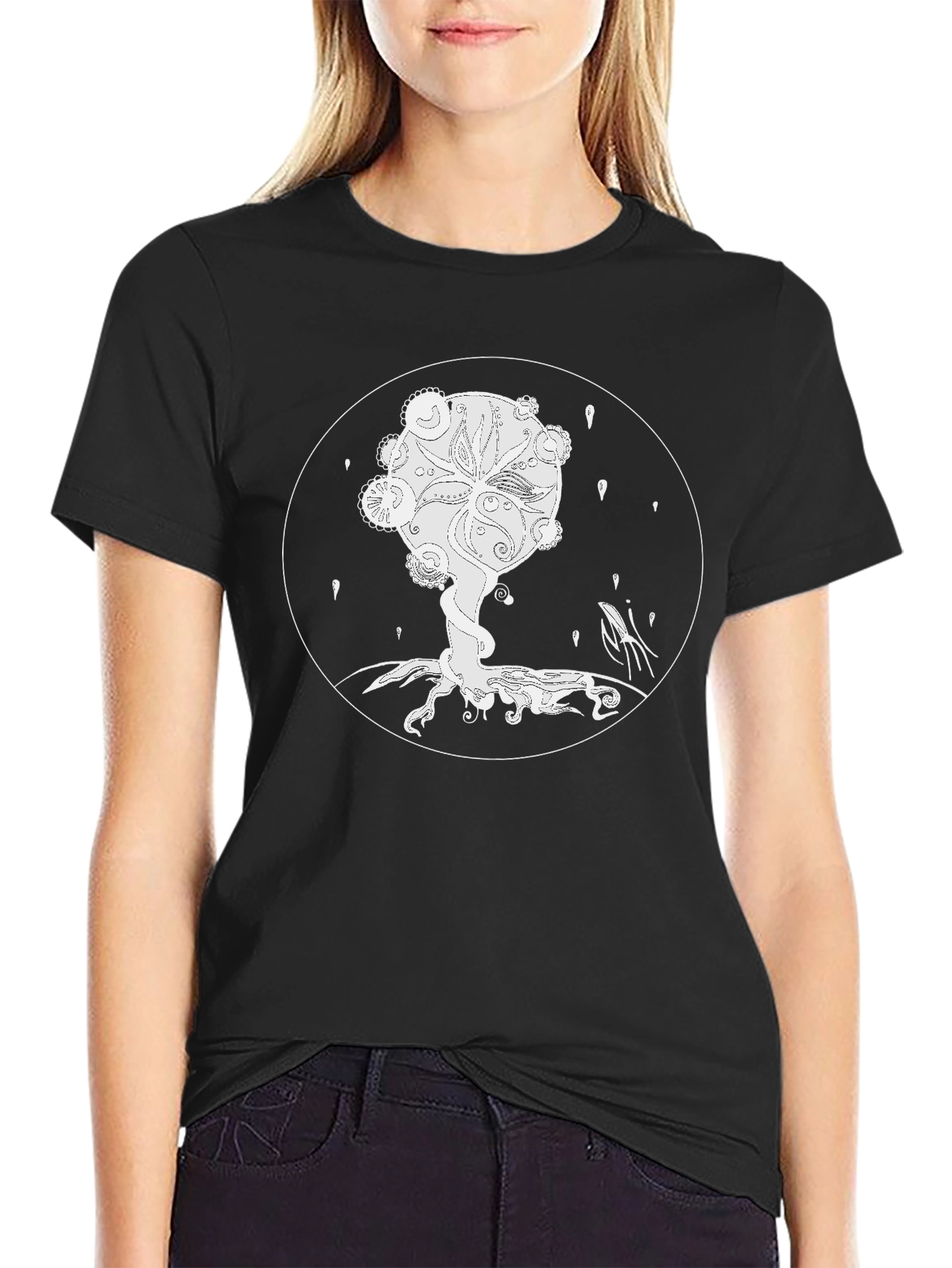 Tree of Life Black Graphic Tee