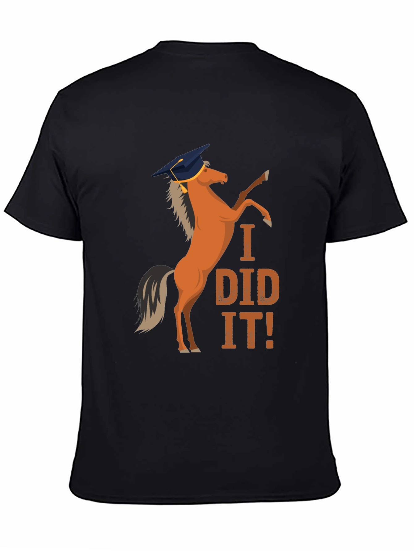 Funny Horse Graduation T-Shirt