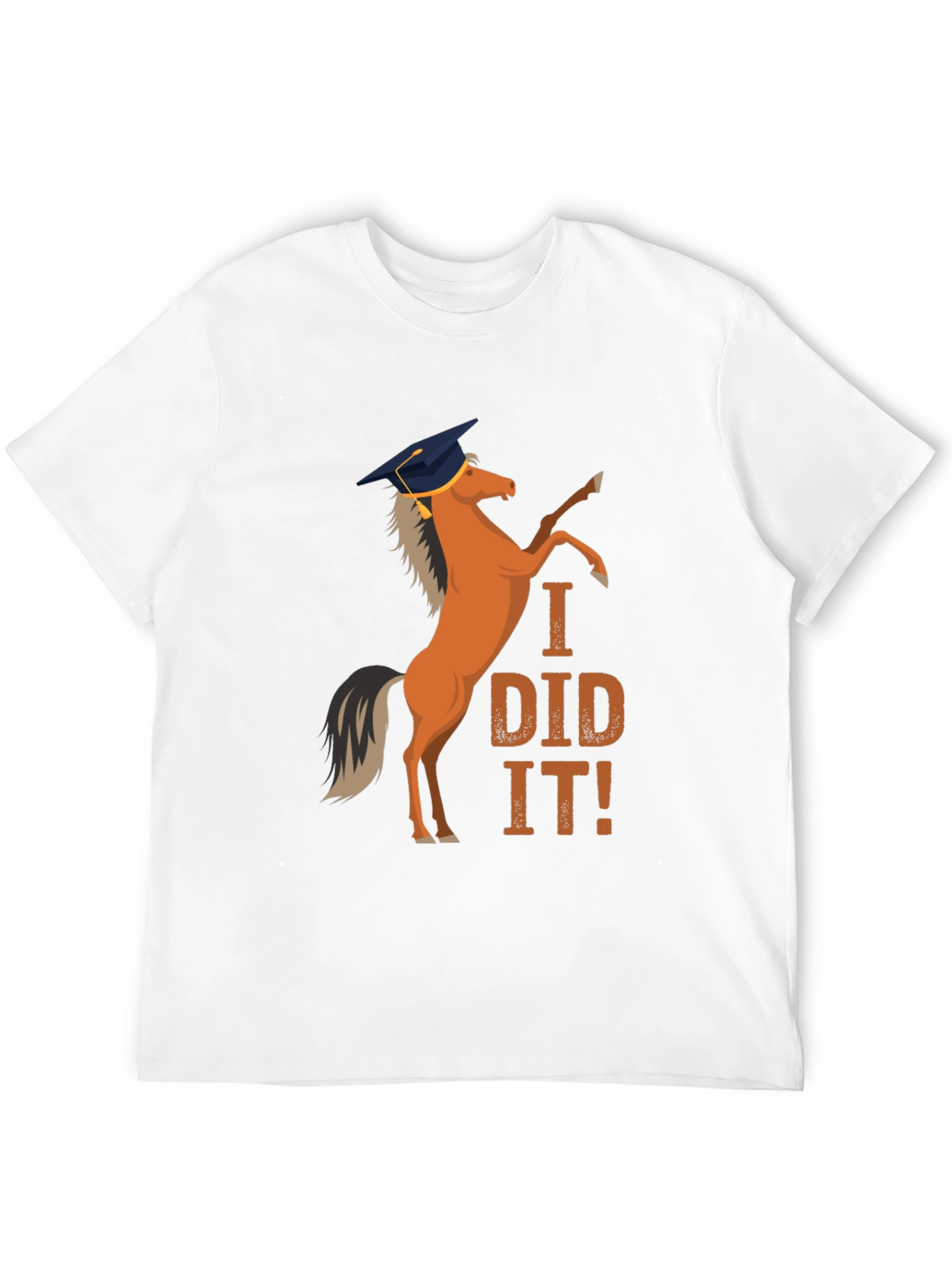 Funny Horse Graduation T-Shirt
