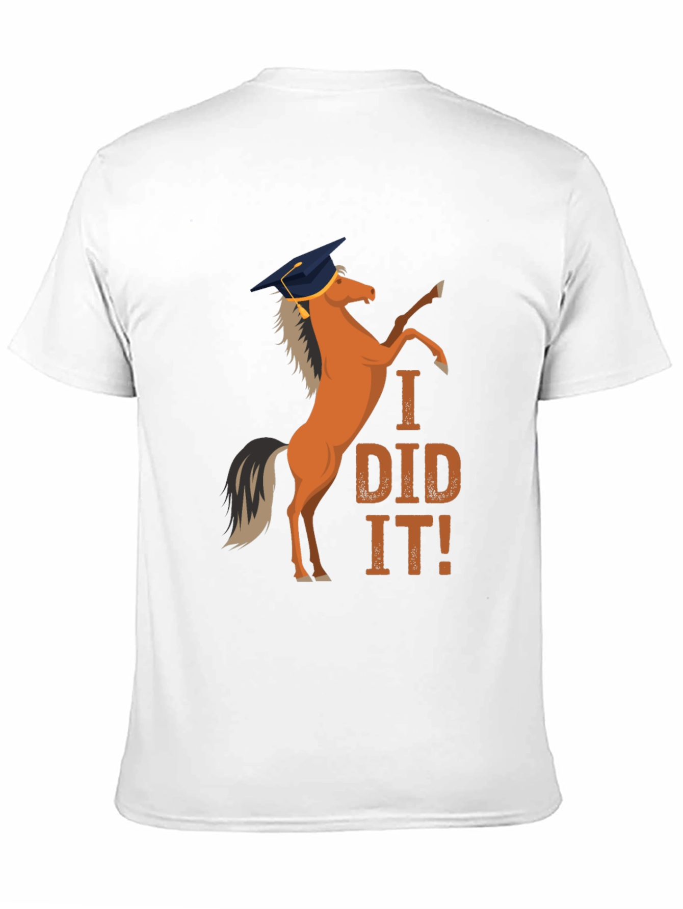 Funny Horse Graduation T-Shirt
