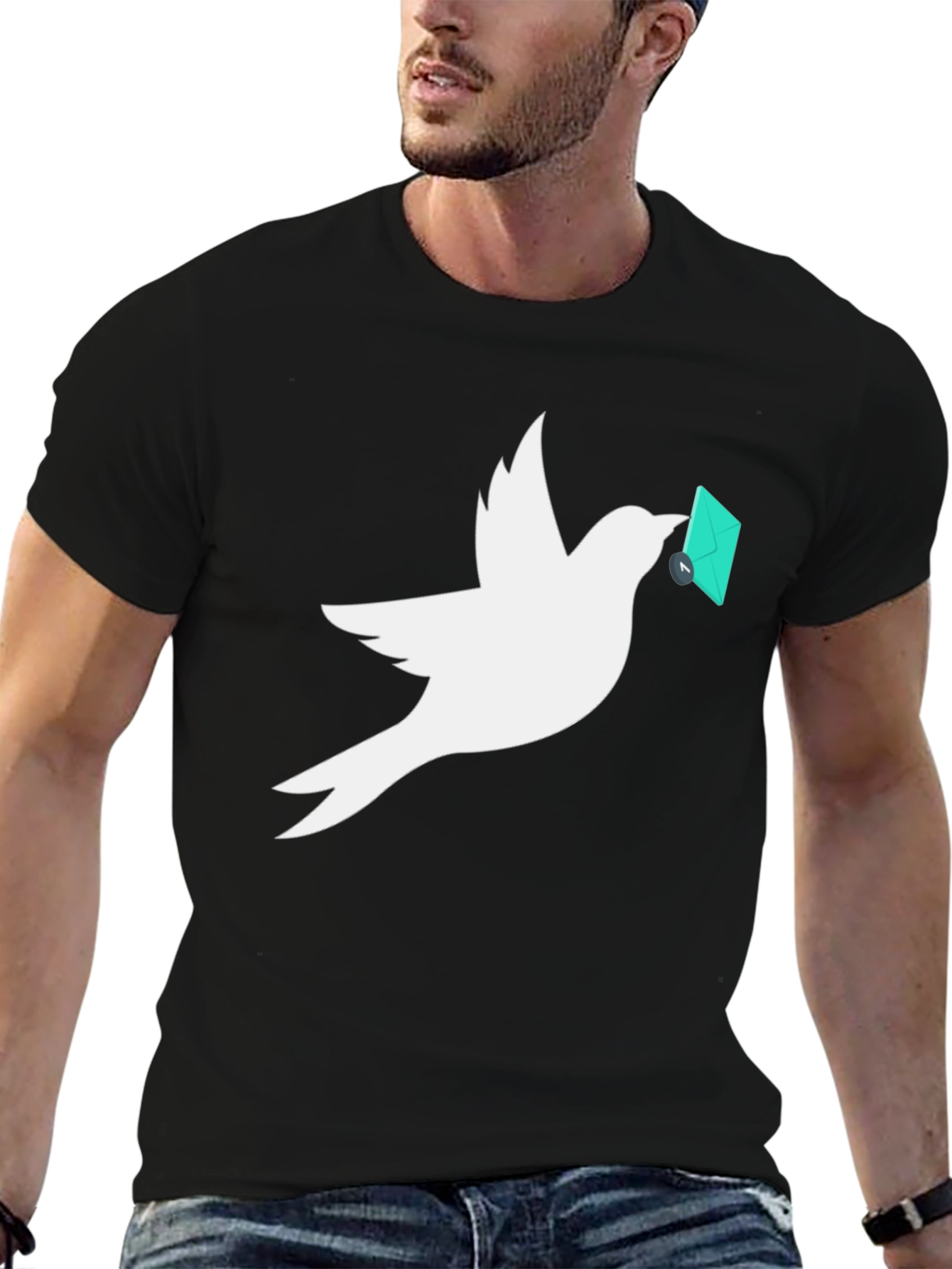 Dove Mail T-Shirt - Unique Graphic Tee