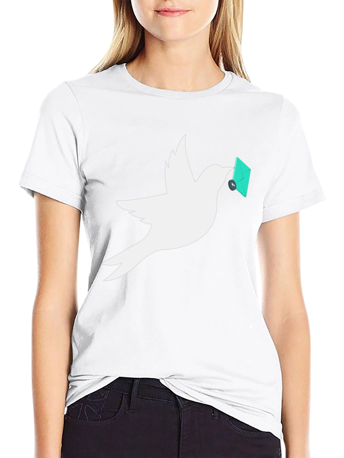 Dove Mail T-Shirt - Unique Graphic Tee