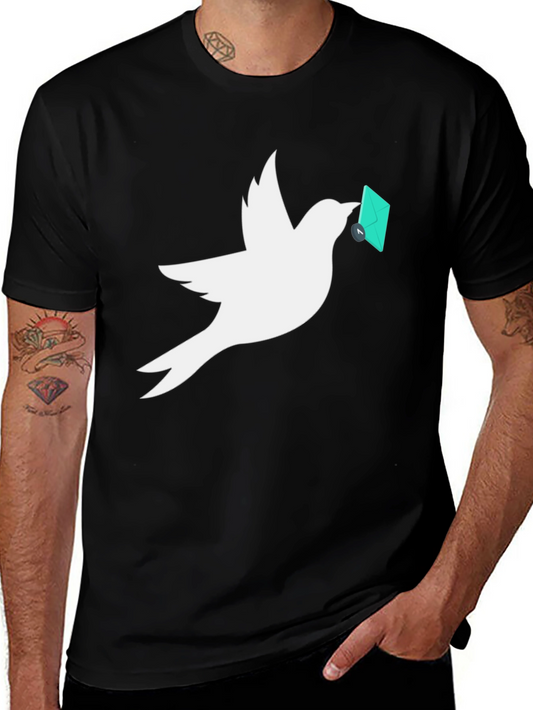 Dove Mail T-Shirt - Unique Graphic Tee