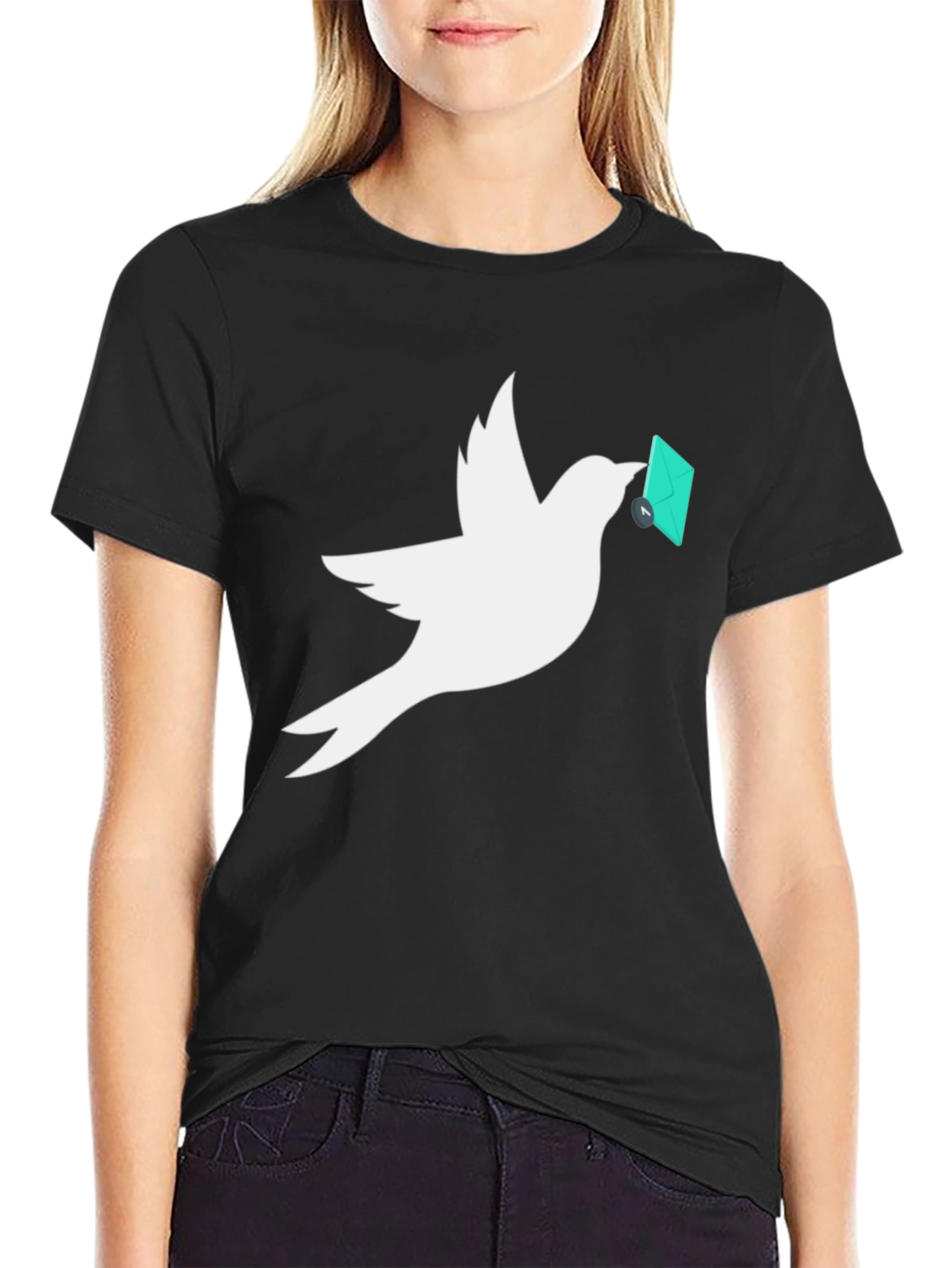 Dove Mail T-Shirt - Unique Graphic Tee