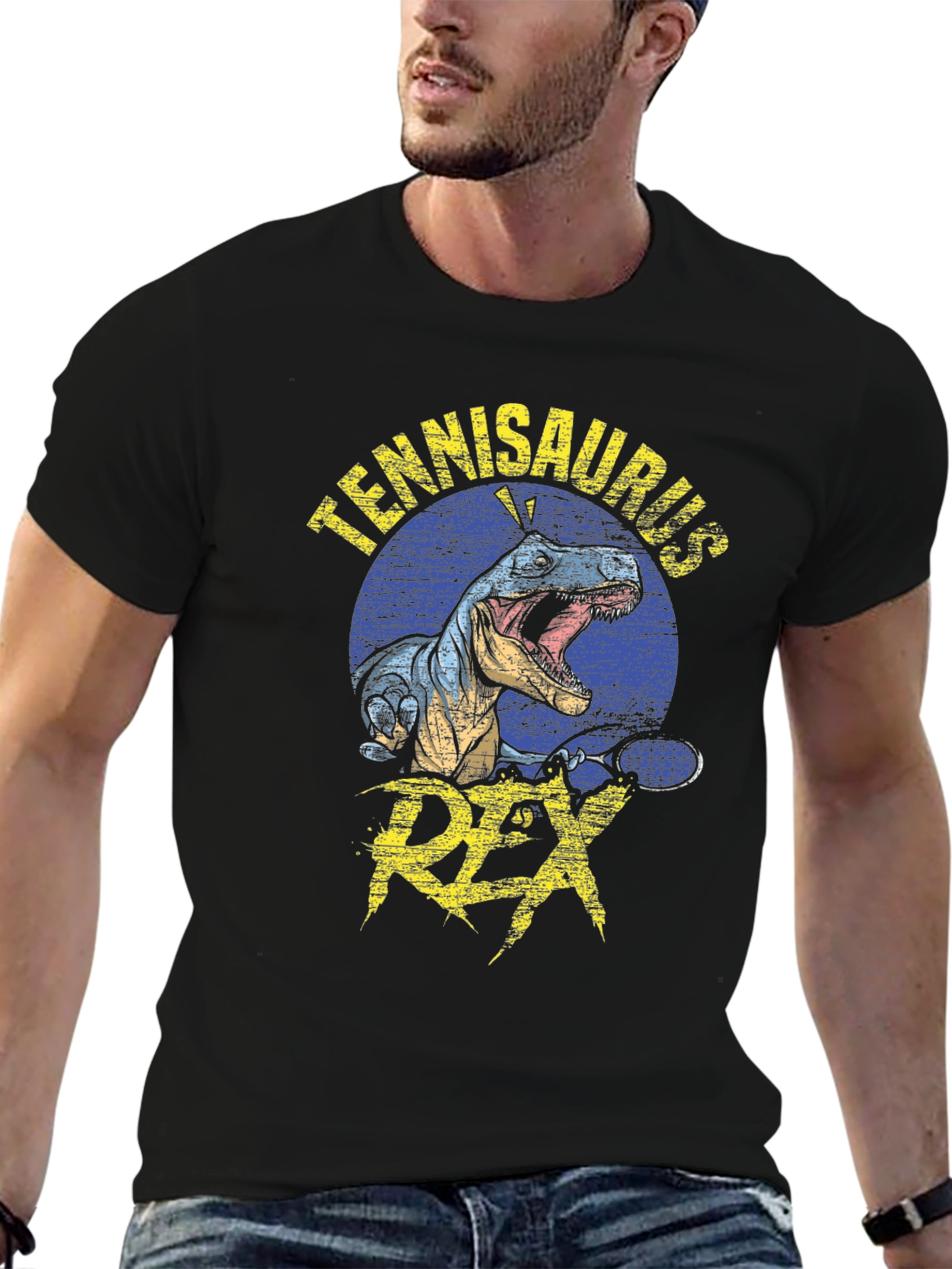 Tennisaurus Rex Graphic T-Shirt