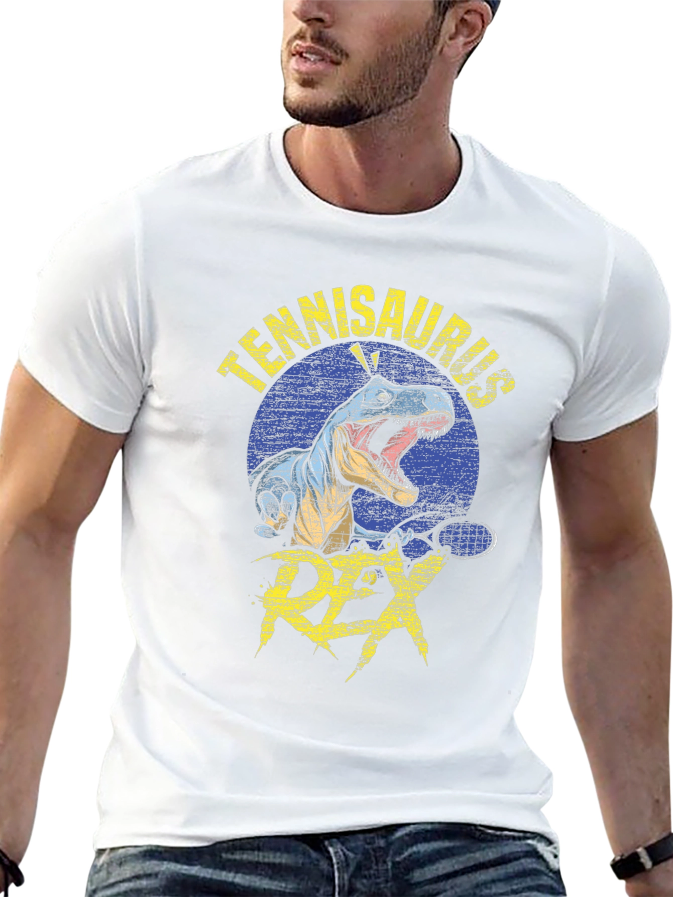 Tennisaurus Rex Graphic T-Shirt