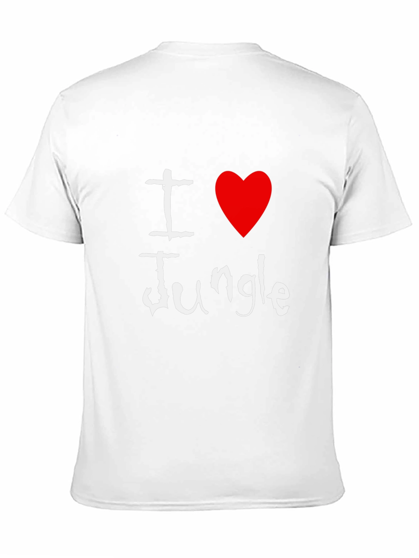 I Heart Jungle Black Graphic Tee
