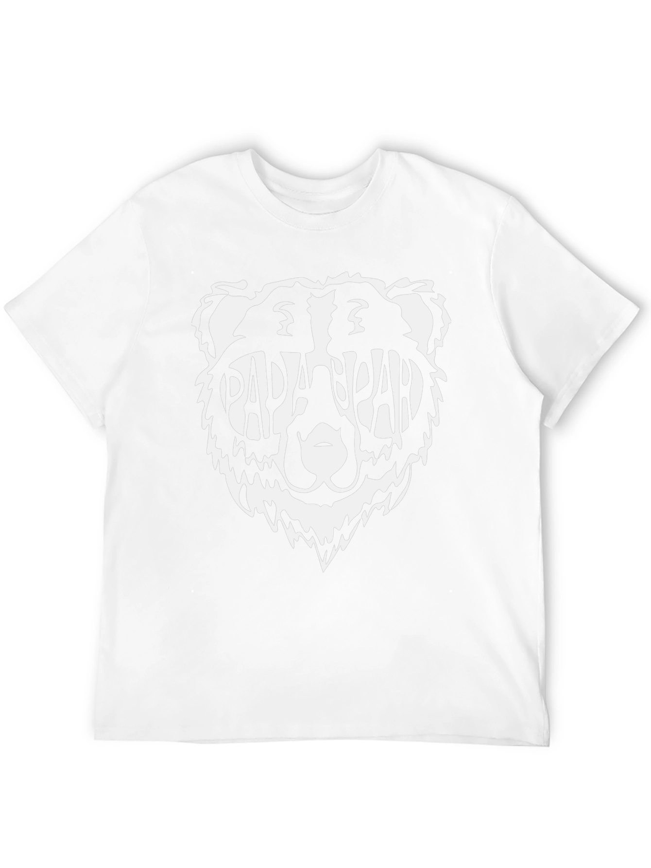 Papa Bear T-Shirt - Mens Black Graphic Tee