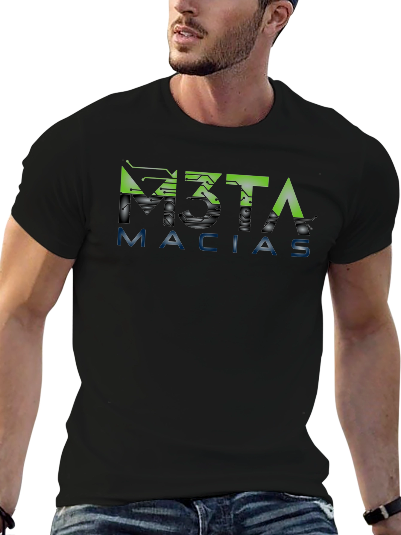 Cyberpunk Tech T-Shirt - M3TA MACIAS