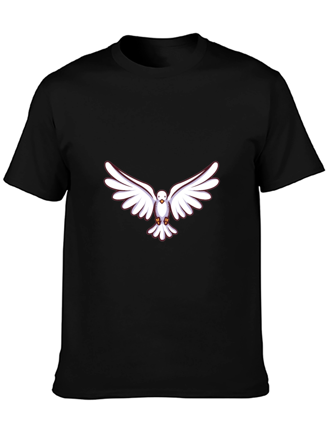Dove Graphic Black T-Shirt