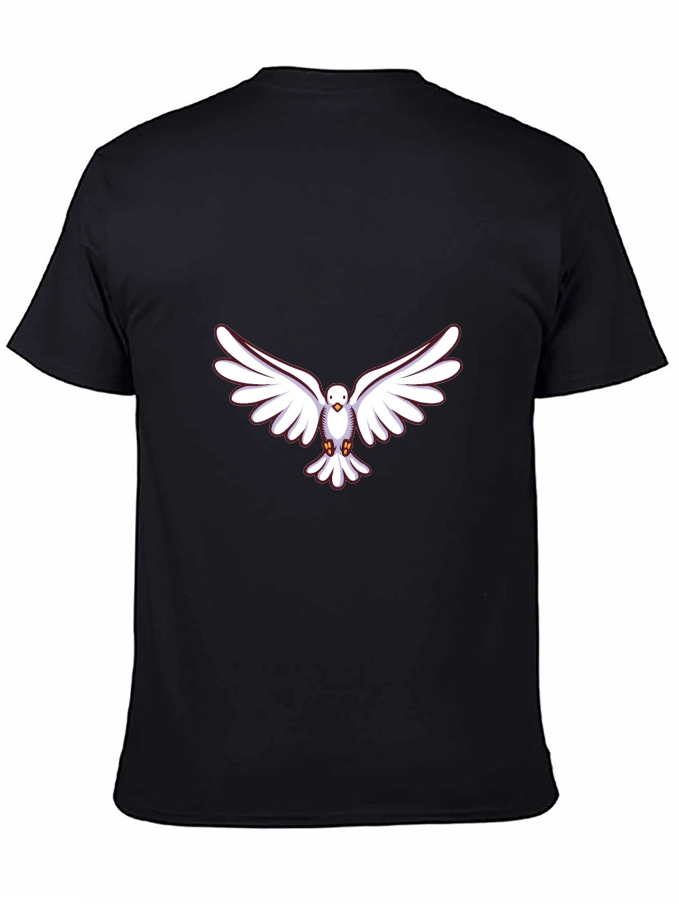 Dove Graphic Black T-Shirt