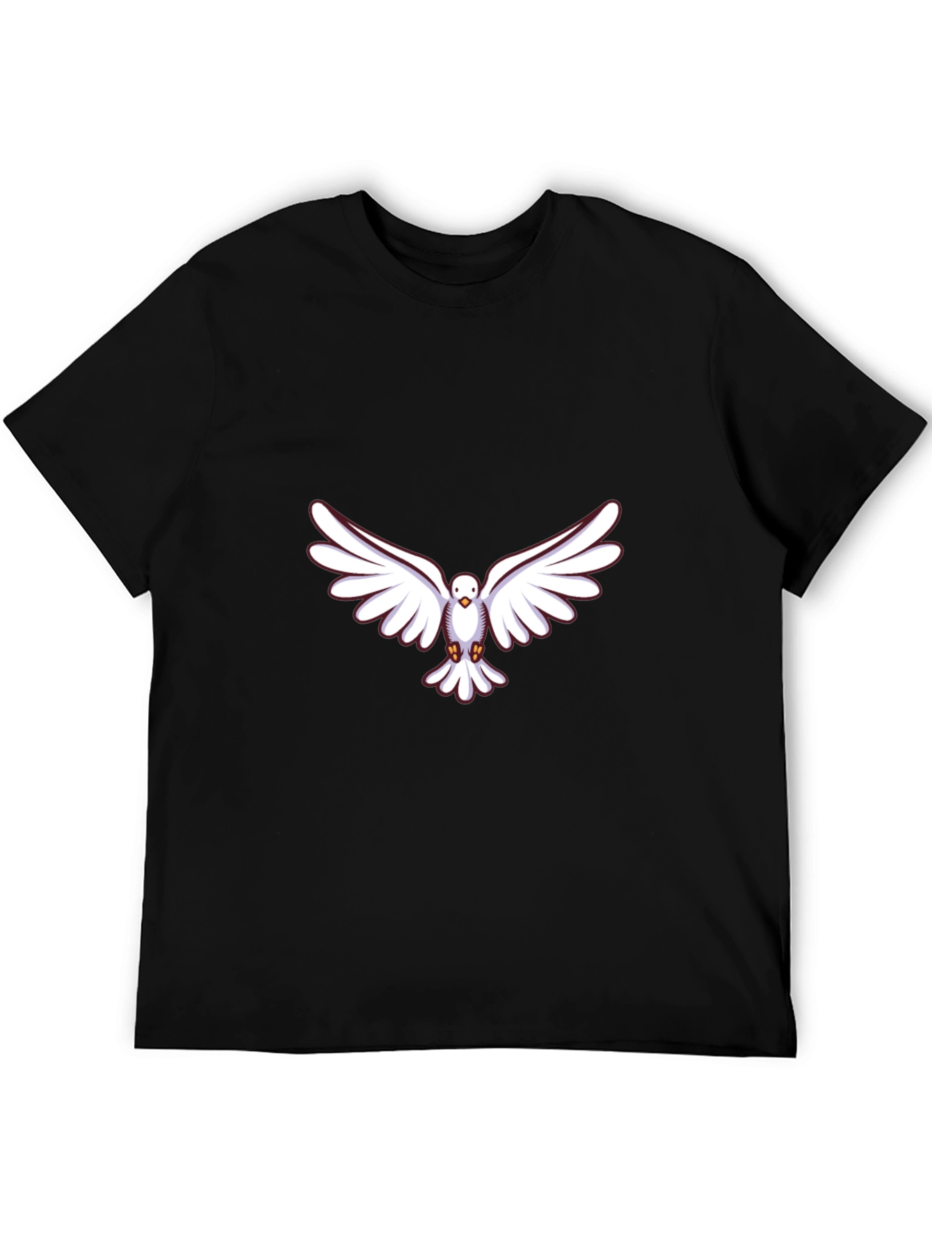 Dove Graphic Black T-Shirt