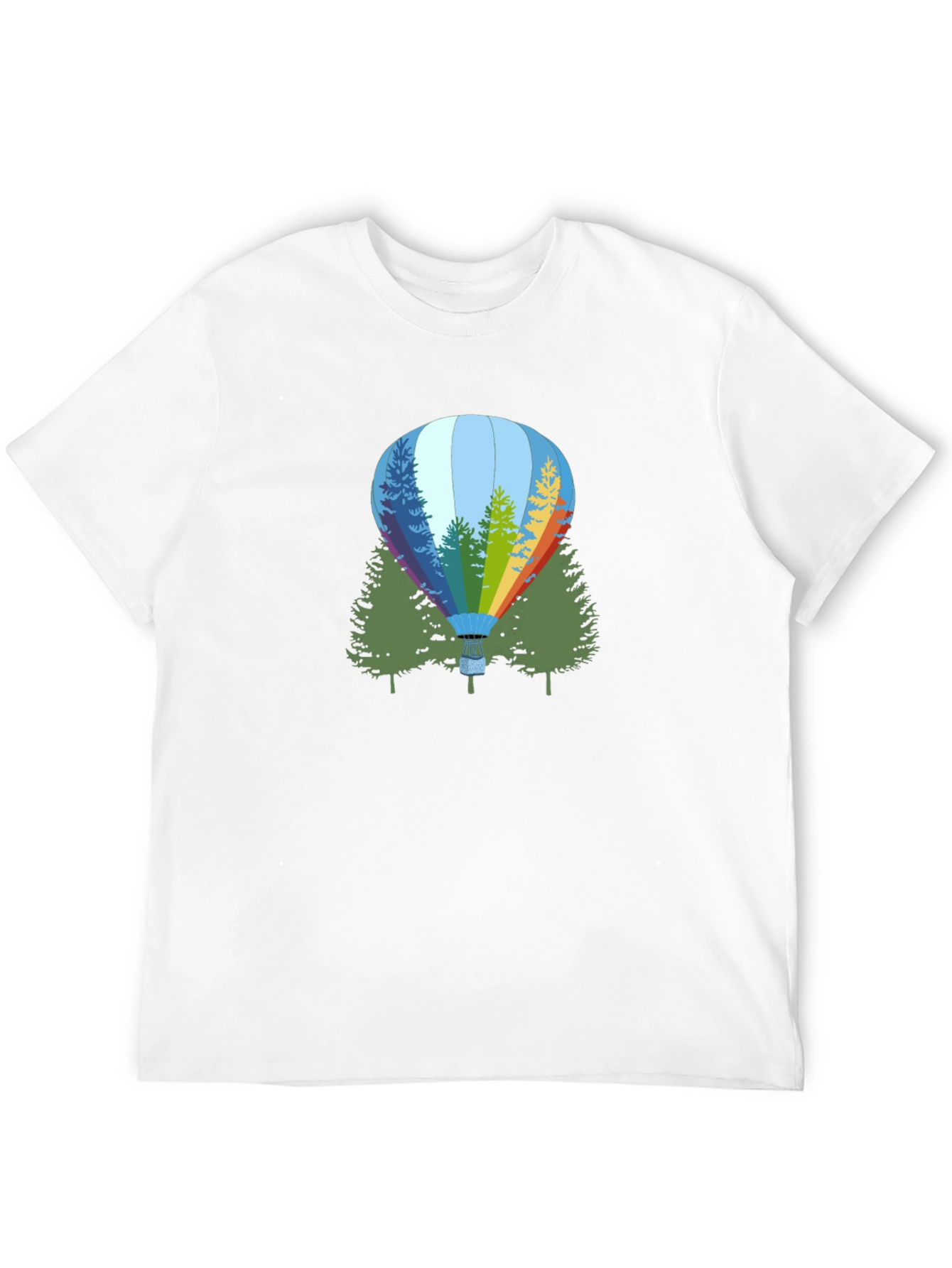 Natures Balloon Black Graphic Tee