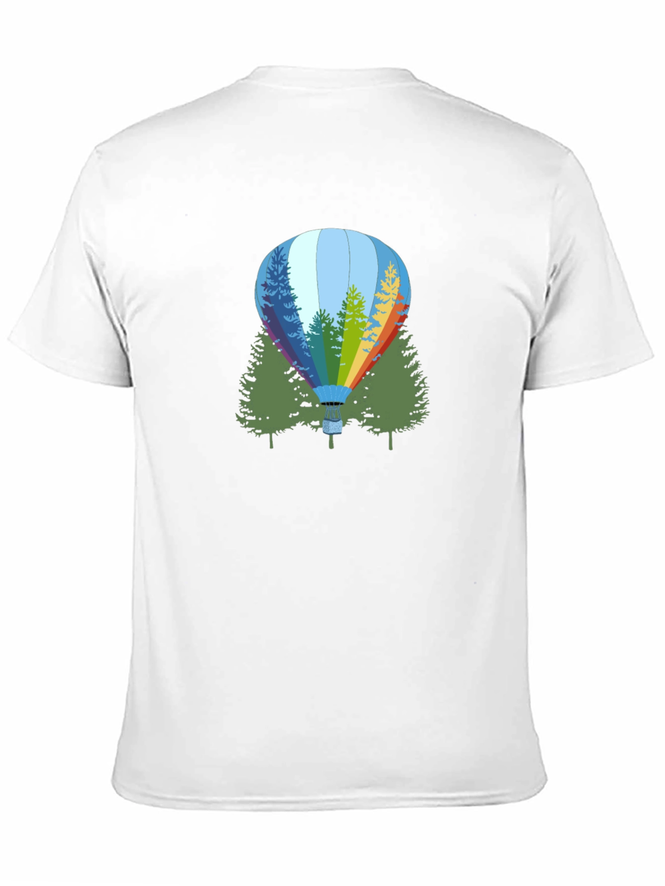 Natures Balloon Black Graphic Tee