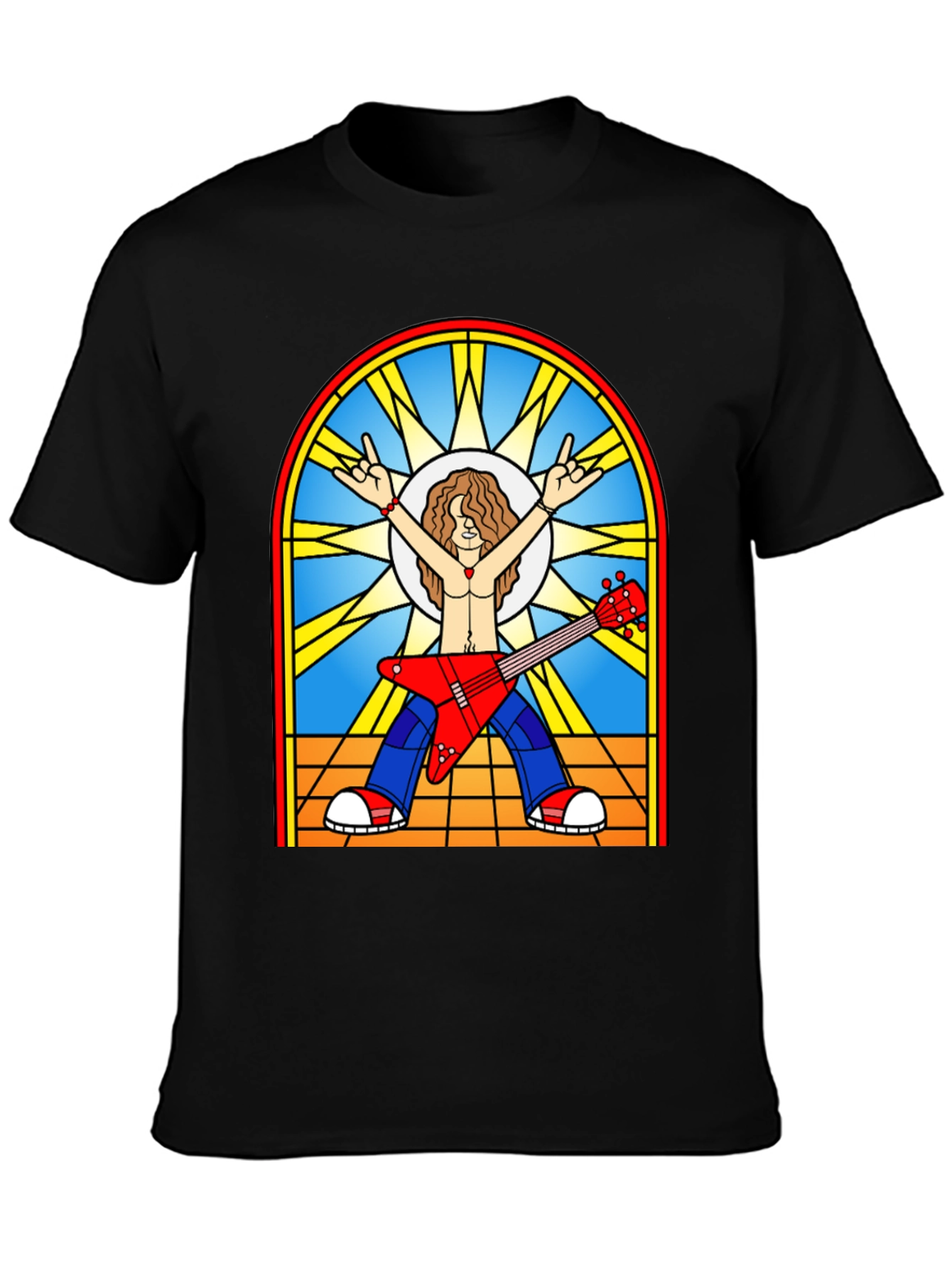 Stained Glass Rocker Tee