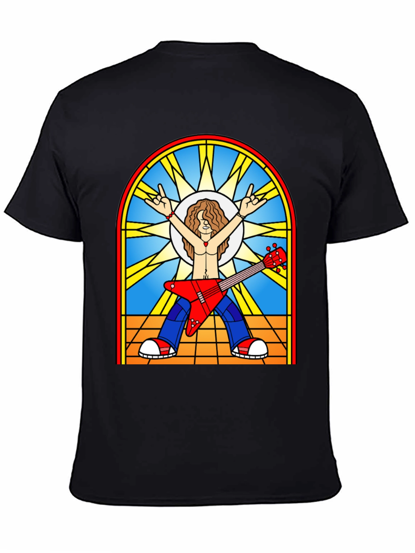 Stained Glass Rocker Tee