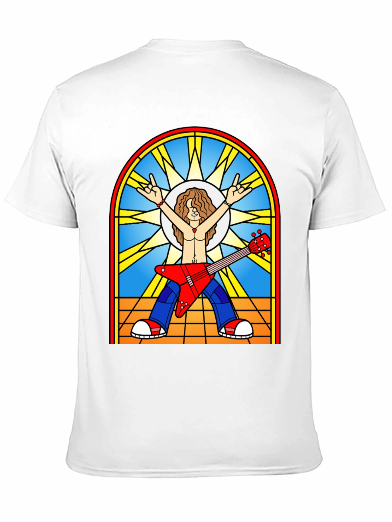 Stained Glass Rocker Tee