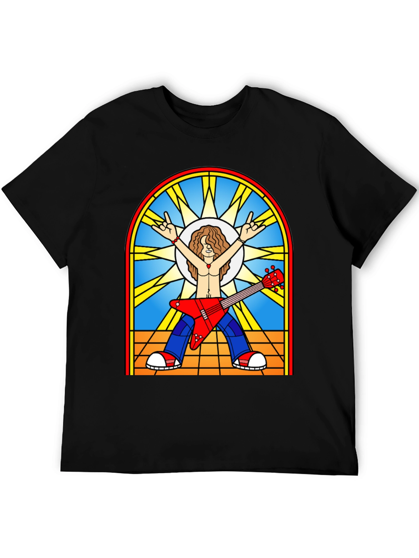 Stained Glass Rocker Tee