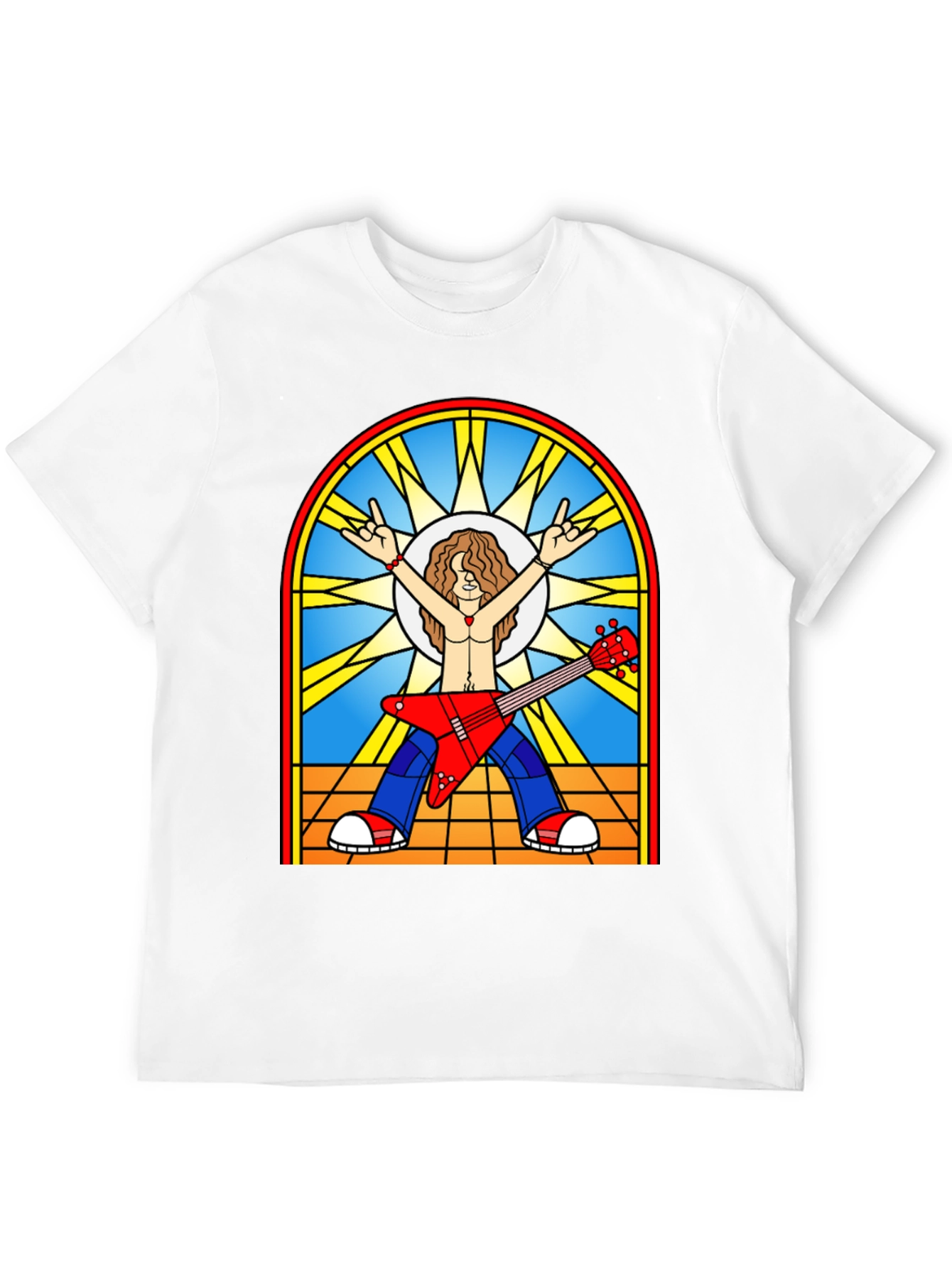 Stained Glass Rocker Tee