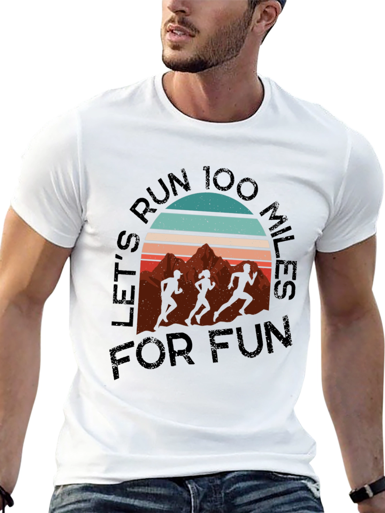 Run 100 Miles For Fun T-Shirt