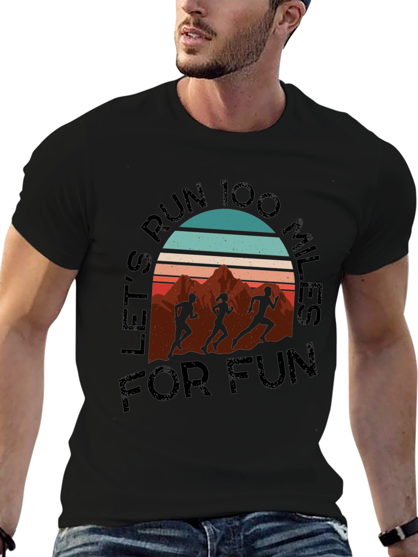 Run 100 Miles For Fun T-Shirt