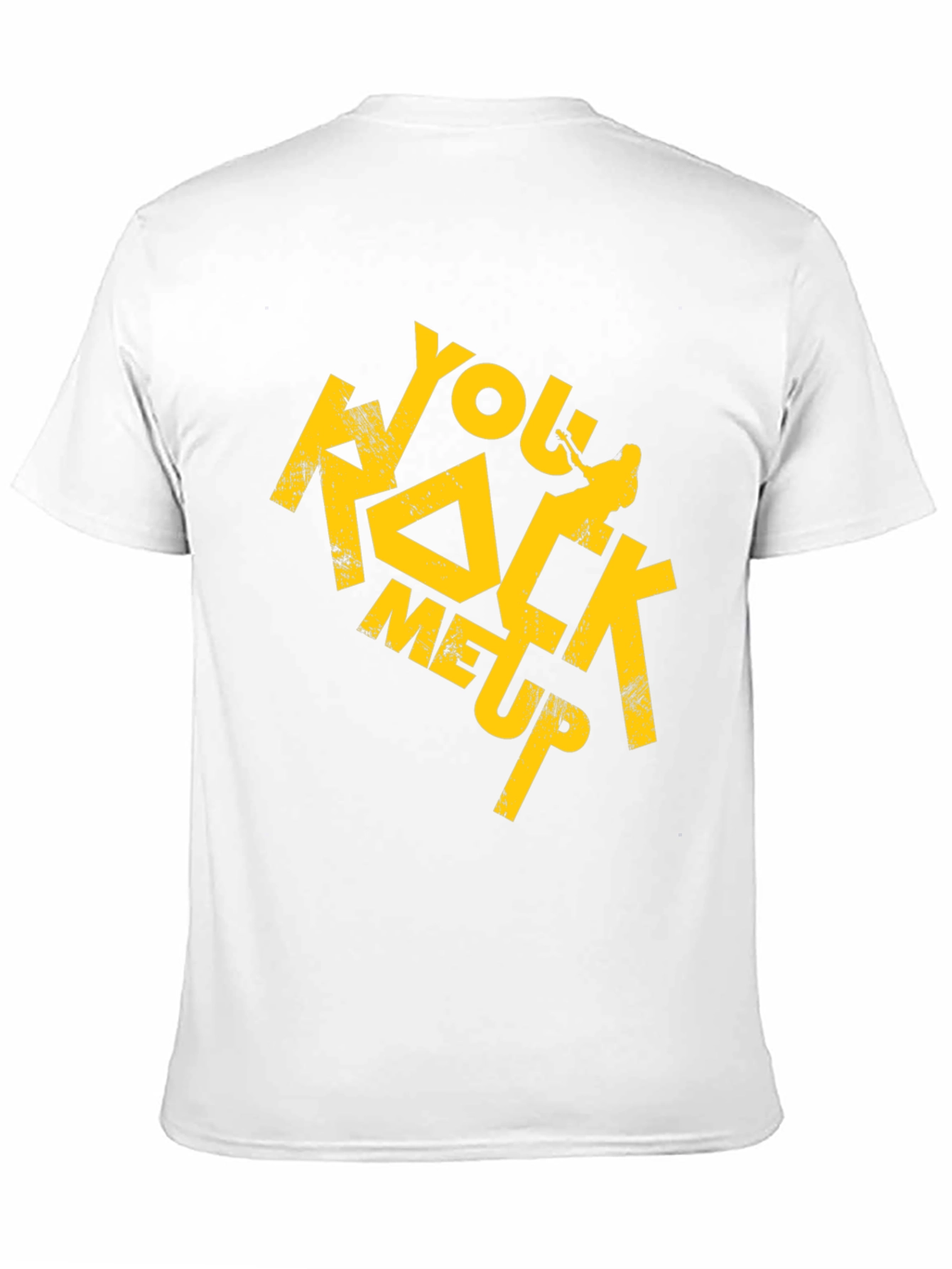 You Rock Me Up Graphic T-Shirt - Black
