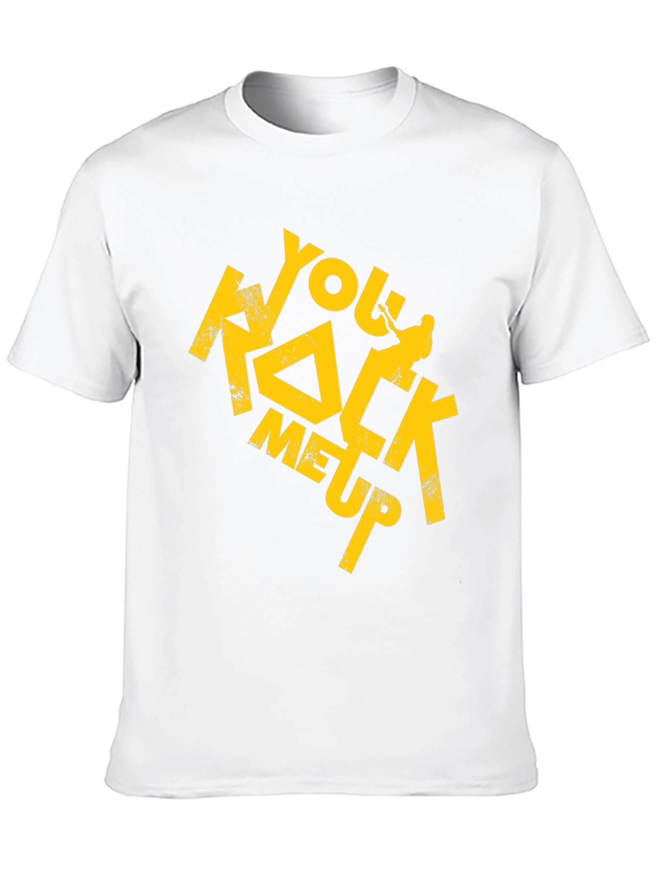 You Rock Me Up Graphic T-Shirt - Black