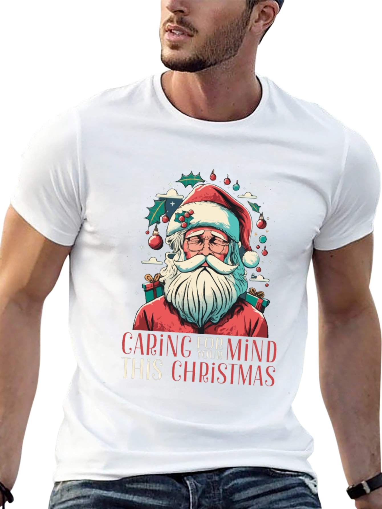 Caring for your Mind This Christmas T-Shirt