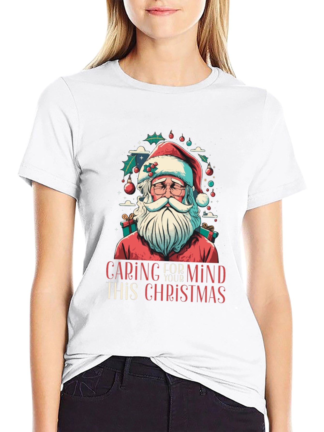 Caring for your Mind This Christmas T-Shirt